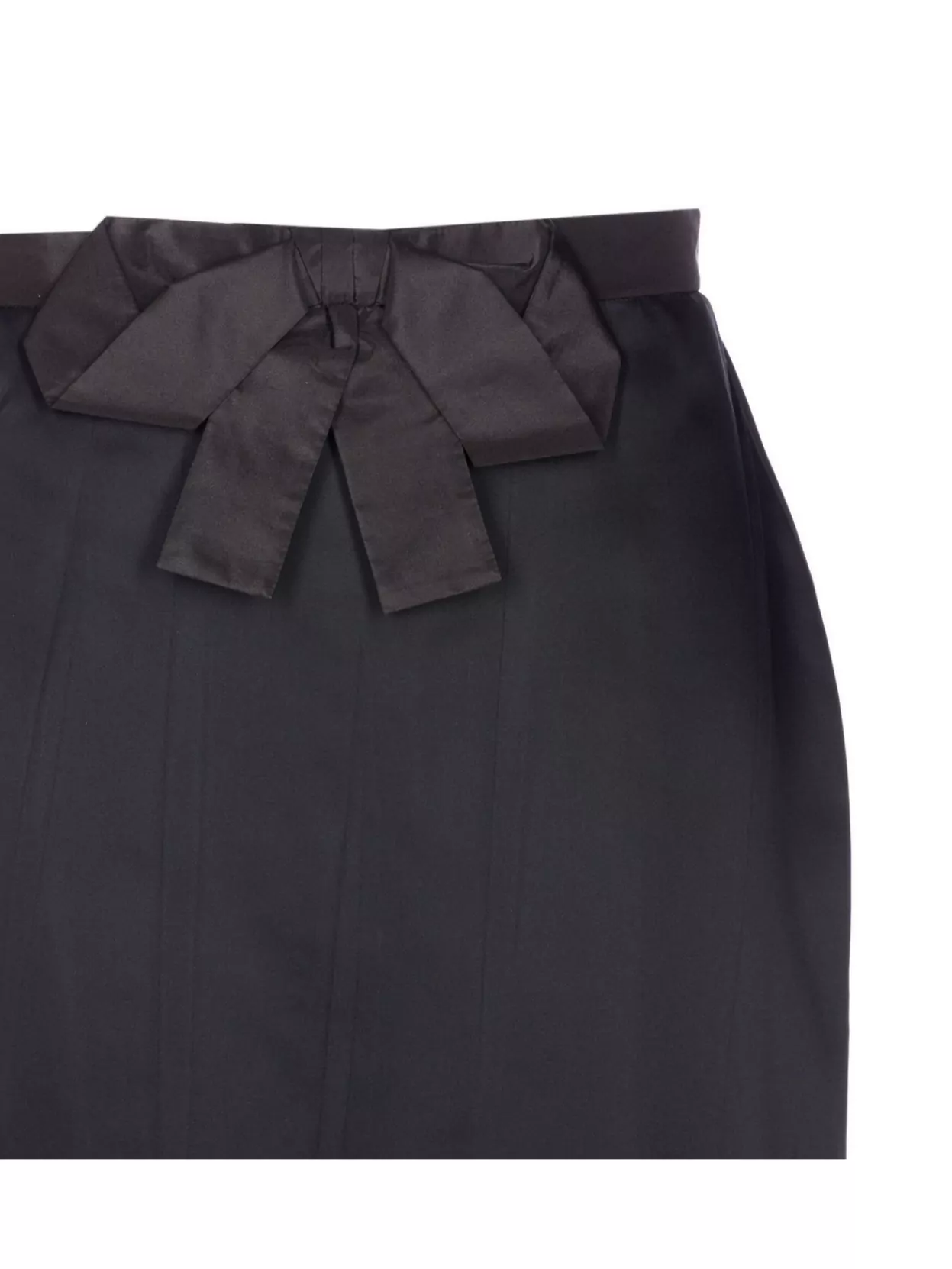 Valentino Garavani High Waist Midi Skirt With Bow Detail