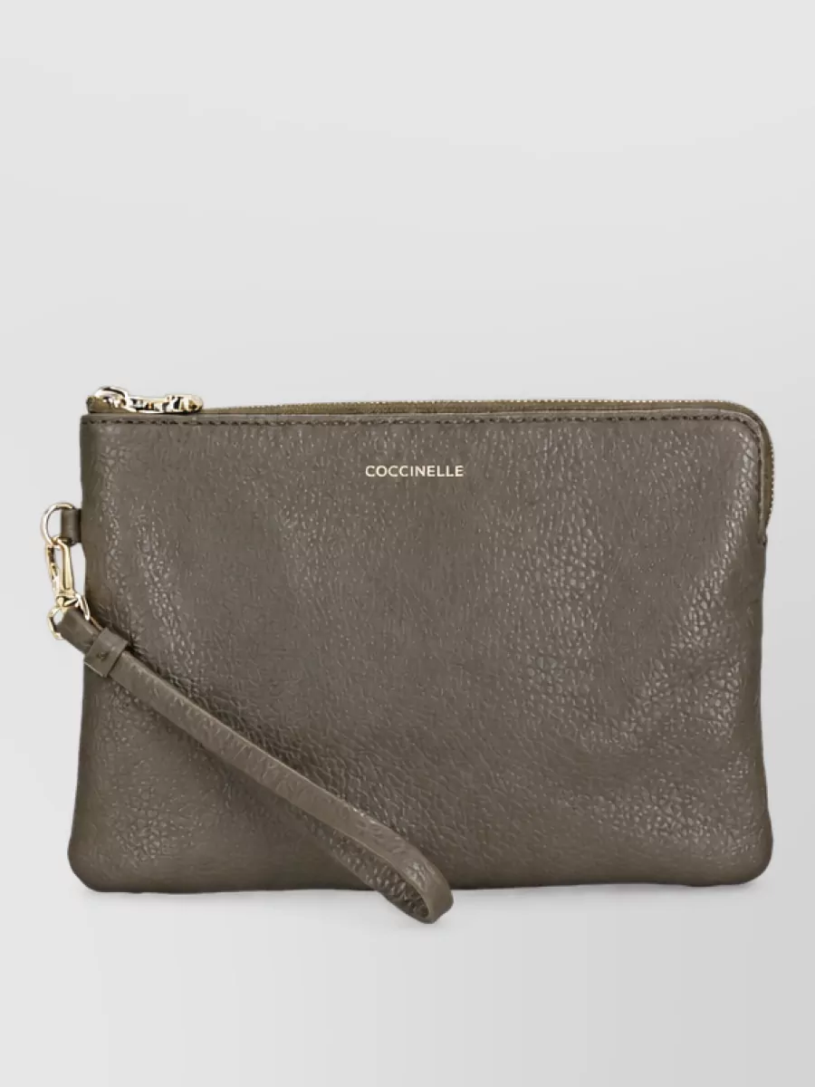 Coccinelle Leather Clutch Bag