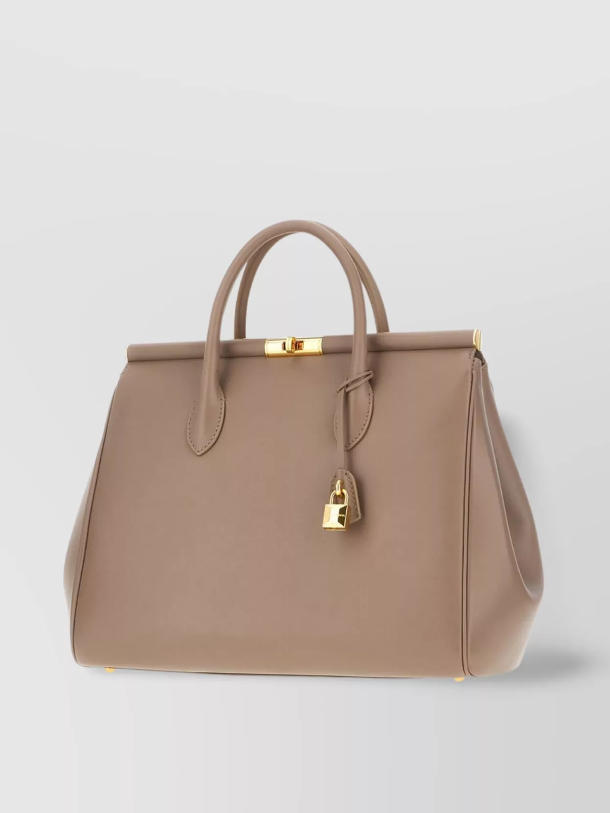 Dolce&Gabbana Grey Leather Shoulder Bag
