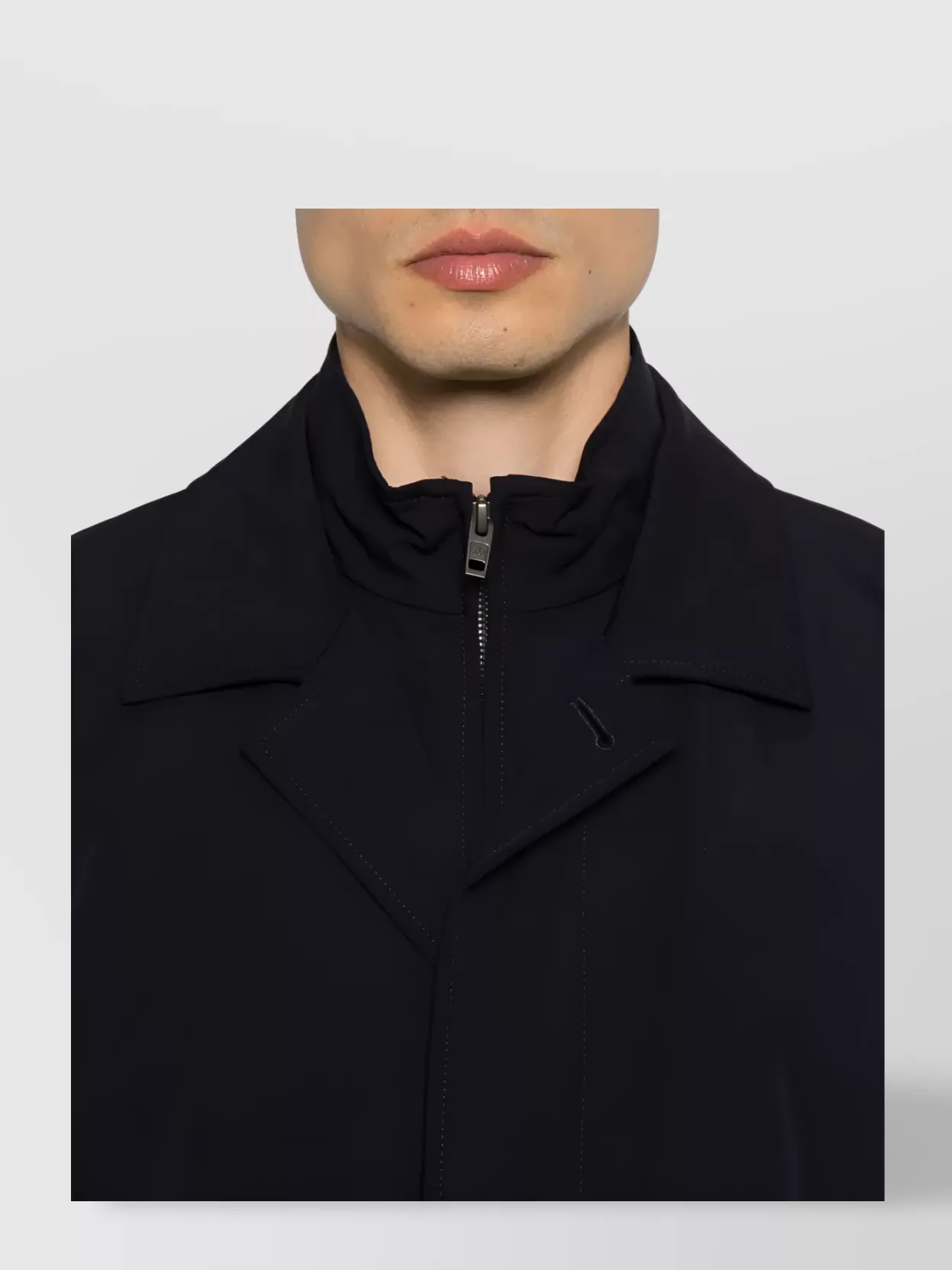 Fay Stretch Collar Cuffs Coat