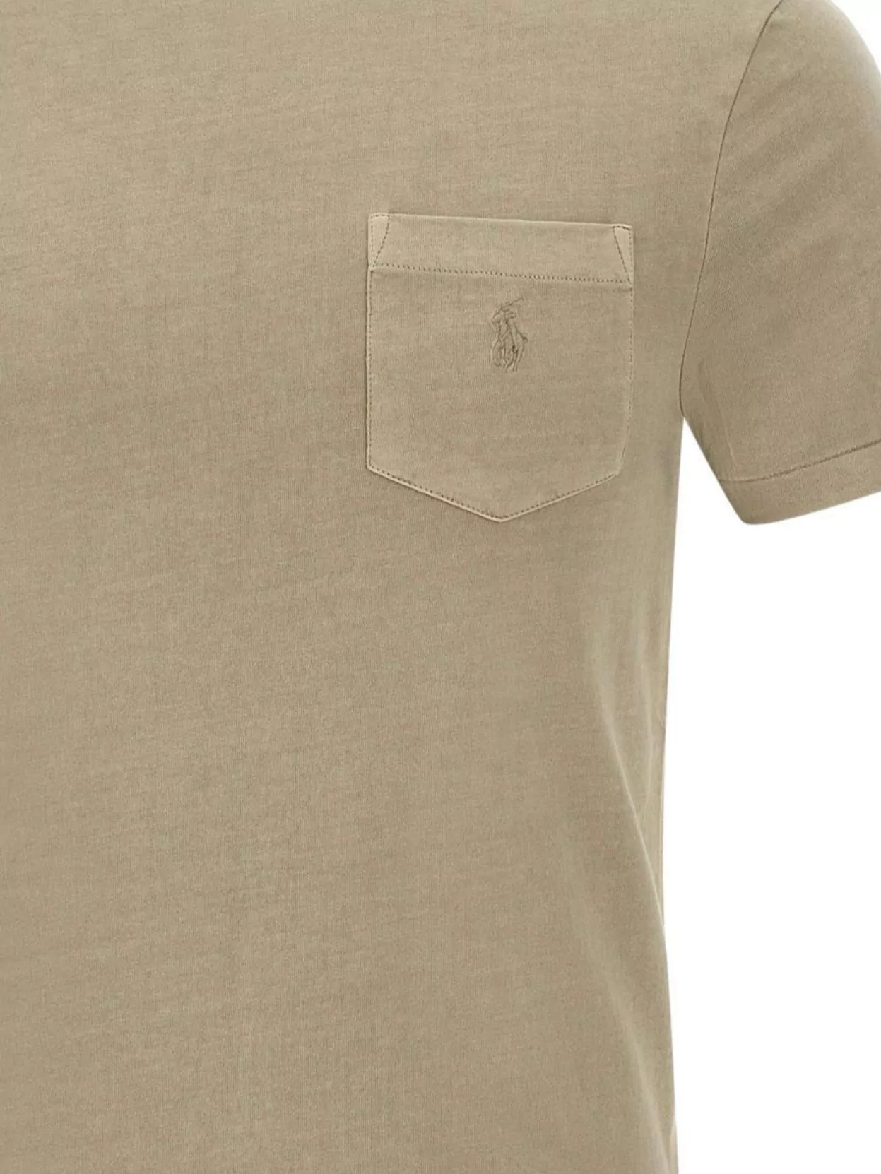Ralph Lauren Logo Chest Pocket Crew Neck Short Sleeves T-Shirt