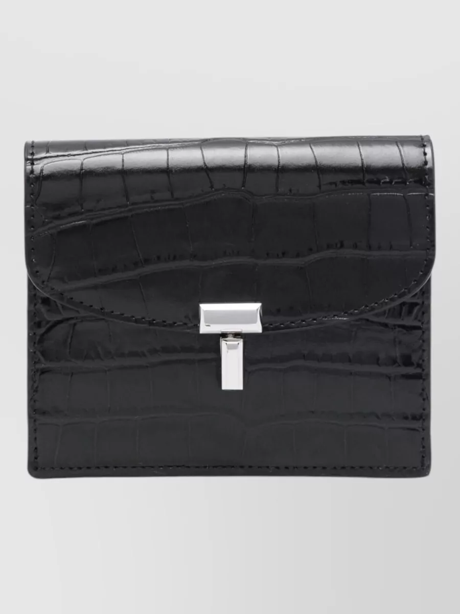 Totême leather card holder