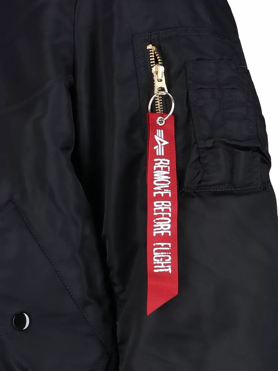 Alpha Industries Reversible Nylon Bomber Jacket