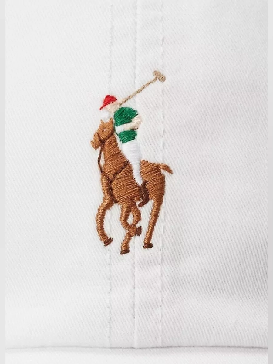 Ralph Lauren Signature Sport Cap Curved Brim Hat