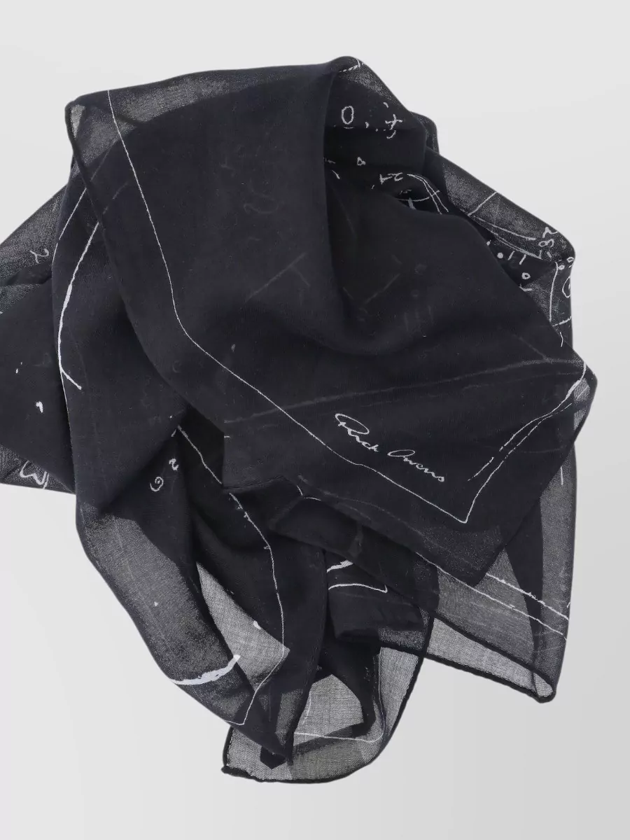 Rick Owens Scarf