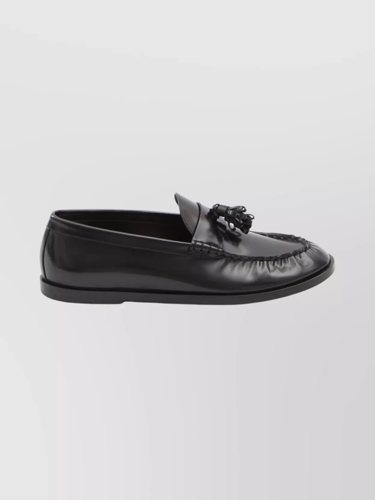 The Row Men's Loafers Round Toe Design