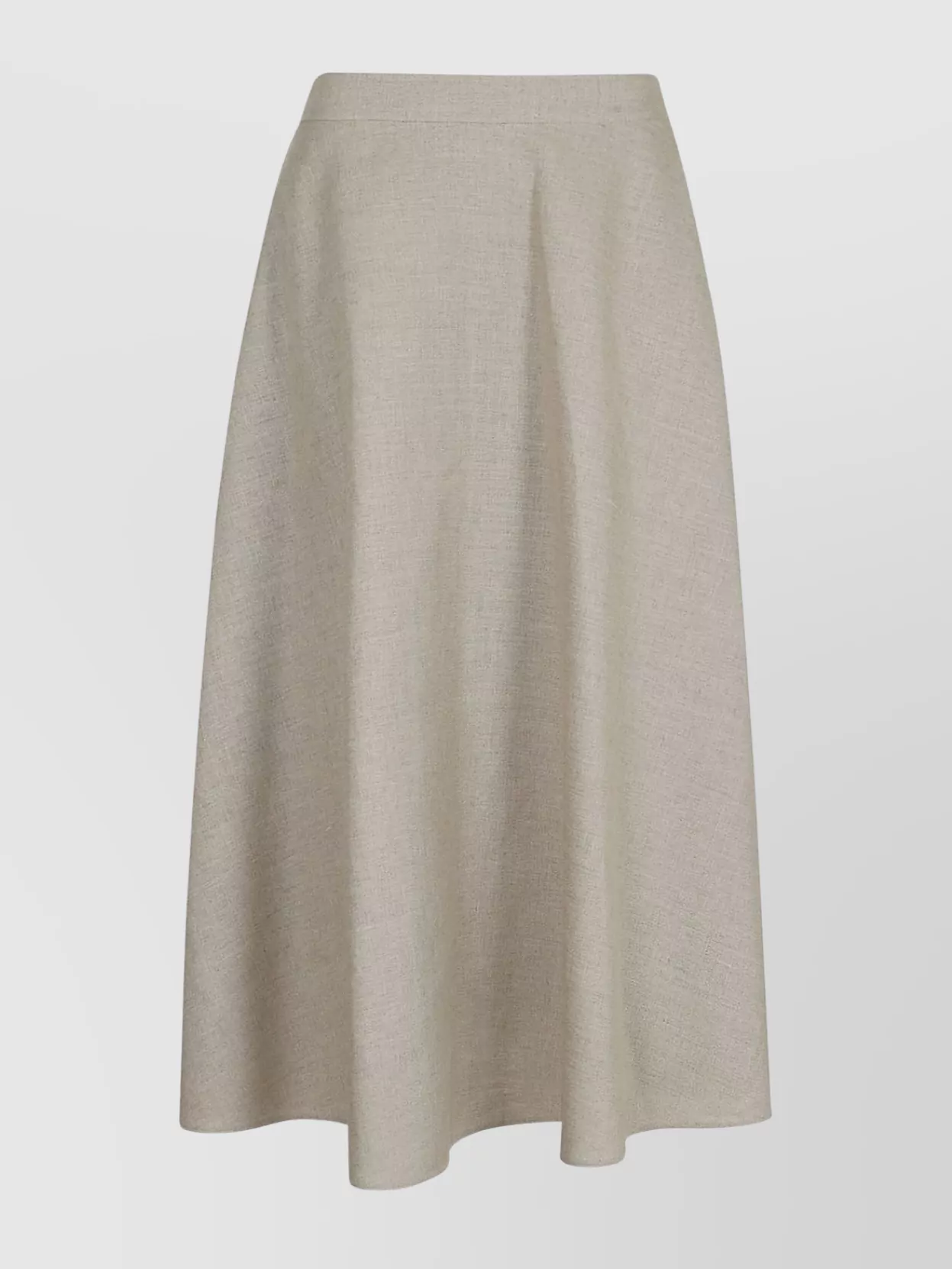 Shop Valentino A-line Skirt With High Waist And Pockets
