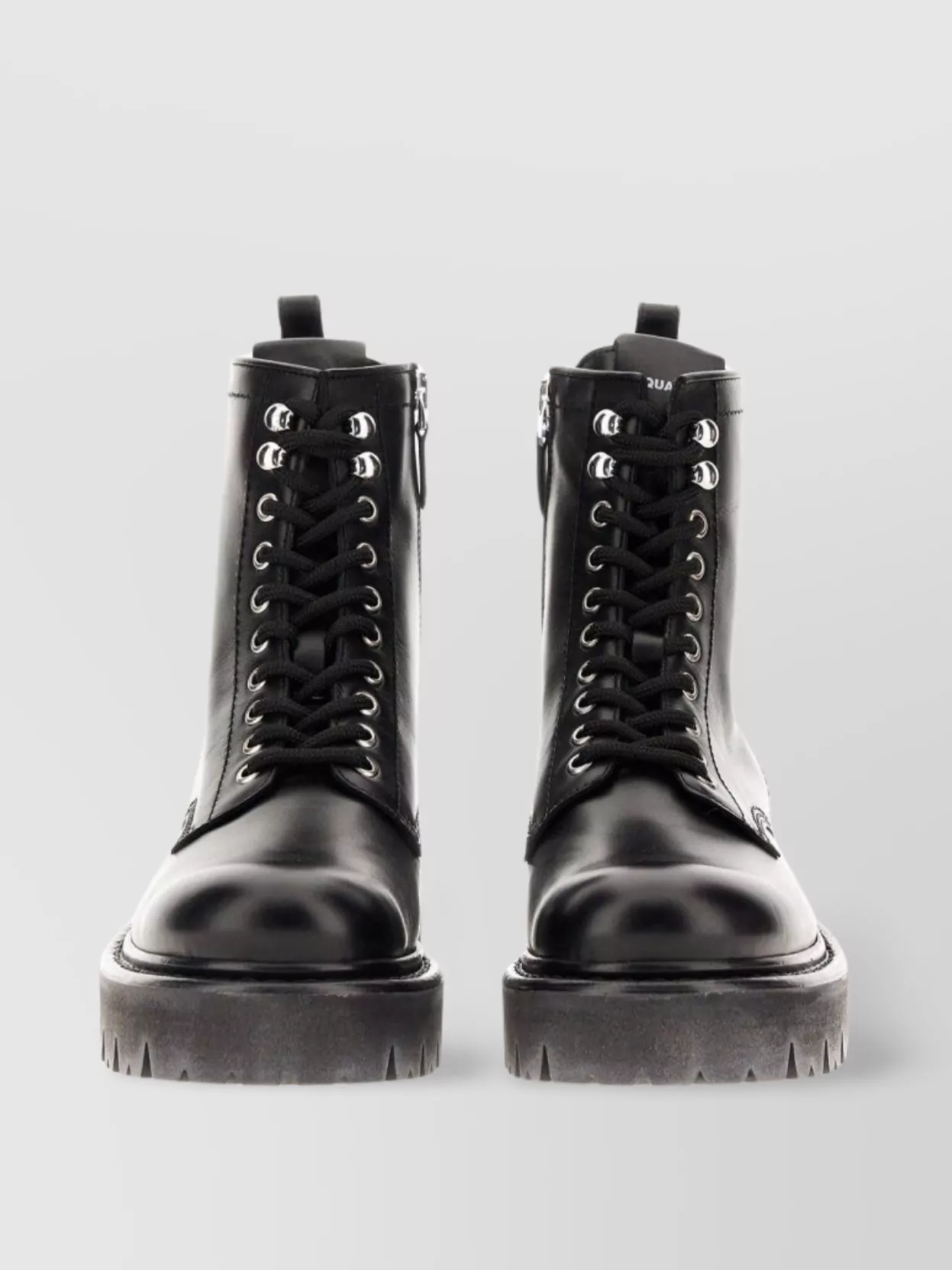 DSQUARED2 CHUNKY SOLE ANKLE BOOT WITH PULL TAB