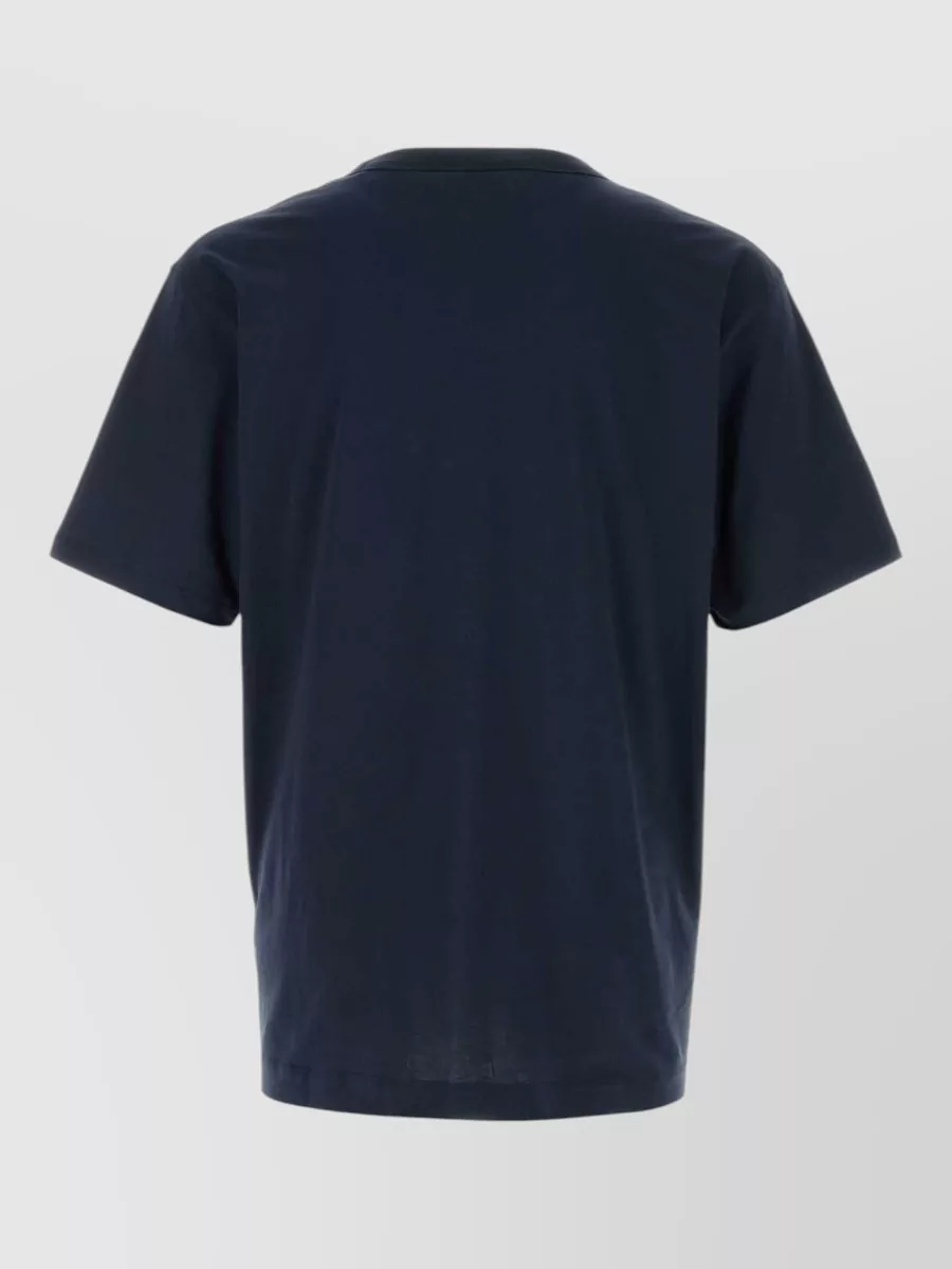 Dries Van Noten Heer Cotton Crew Neck Short Sleeve T-Shirt