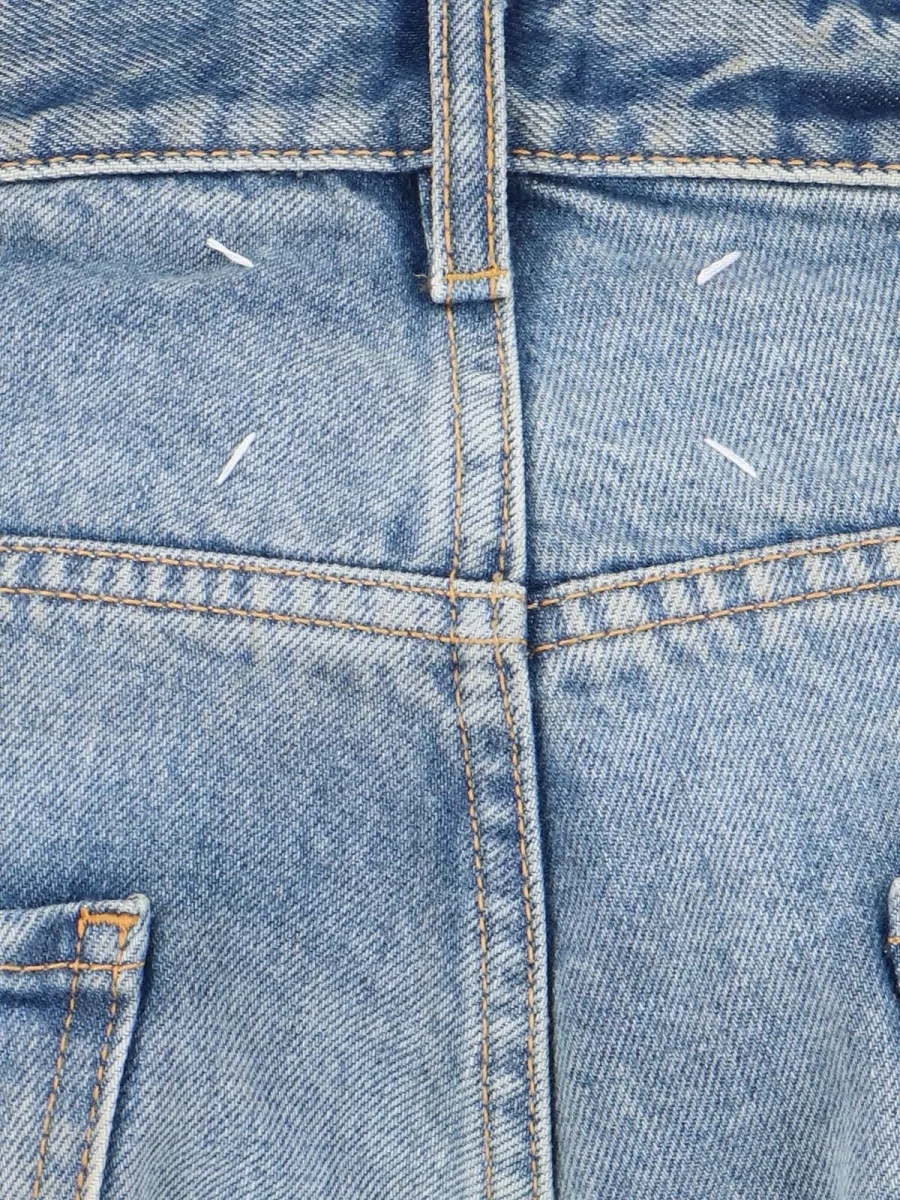 Maison Margiela Cotton Straight-Leg Trousers