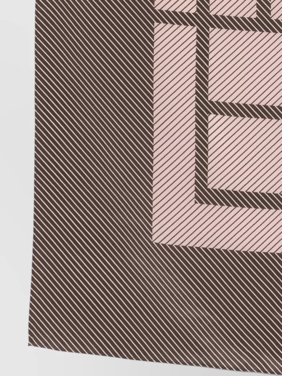 Totême Monogram Silk Square Scarf