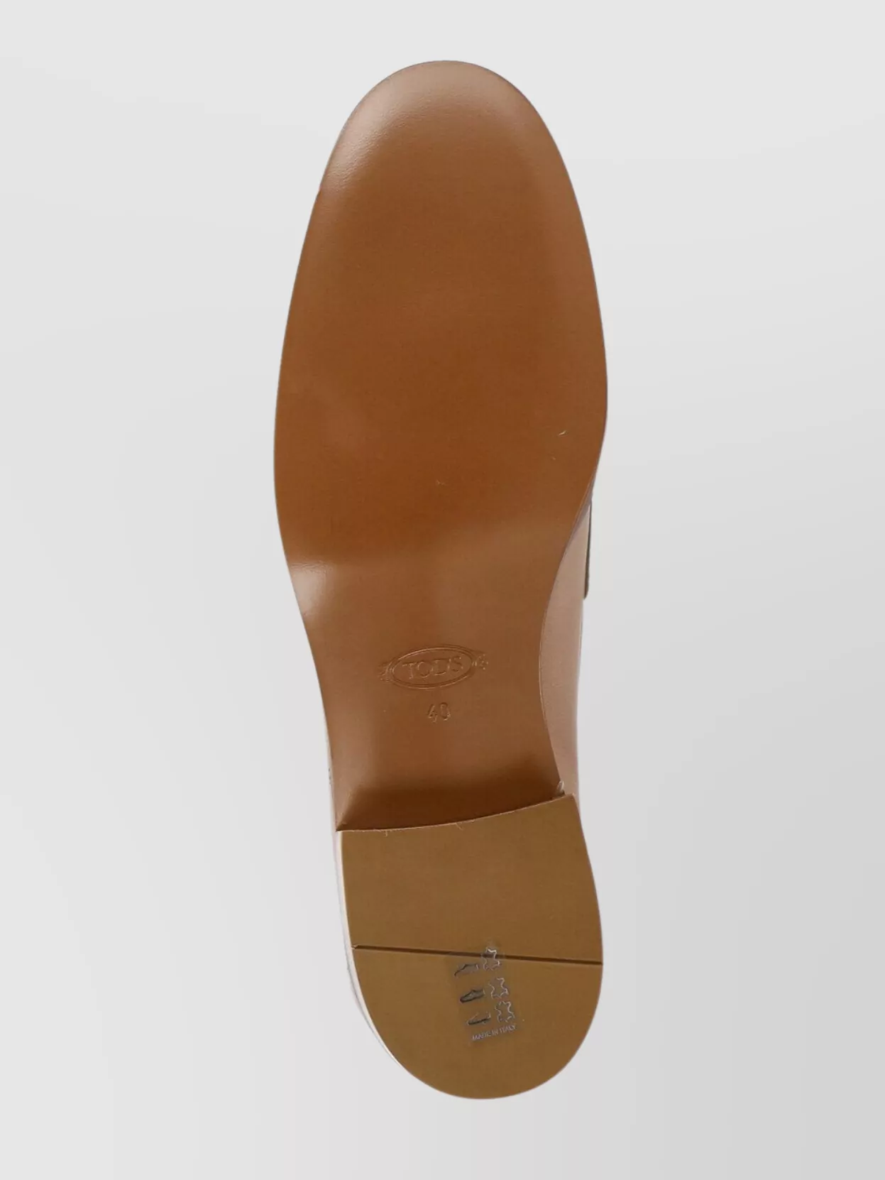 Tod's Block Heel Loafers With 4 Cm