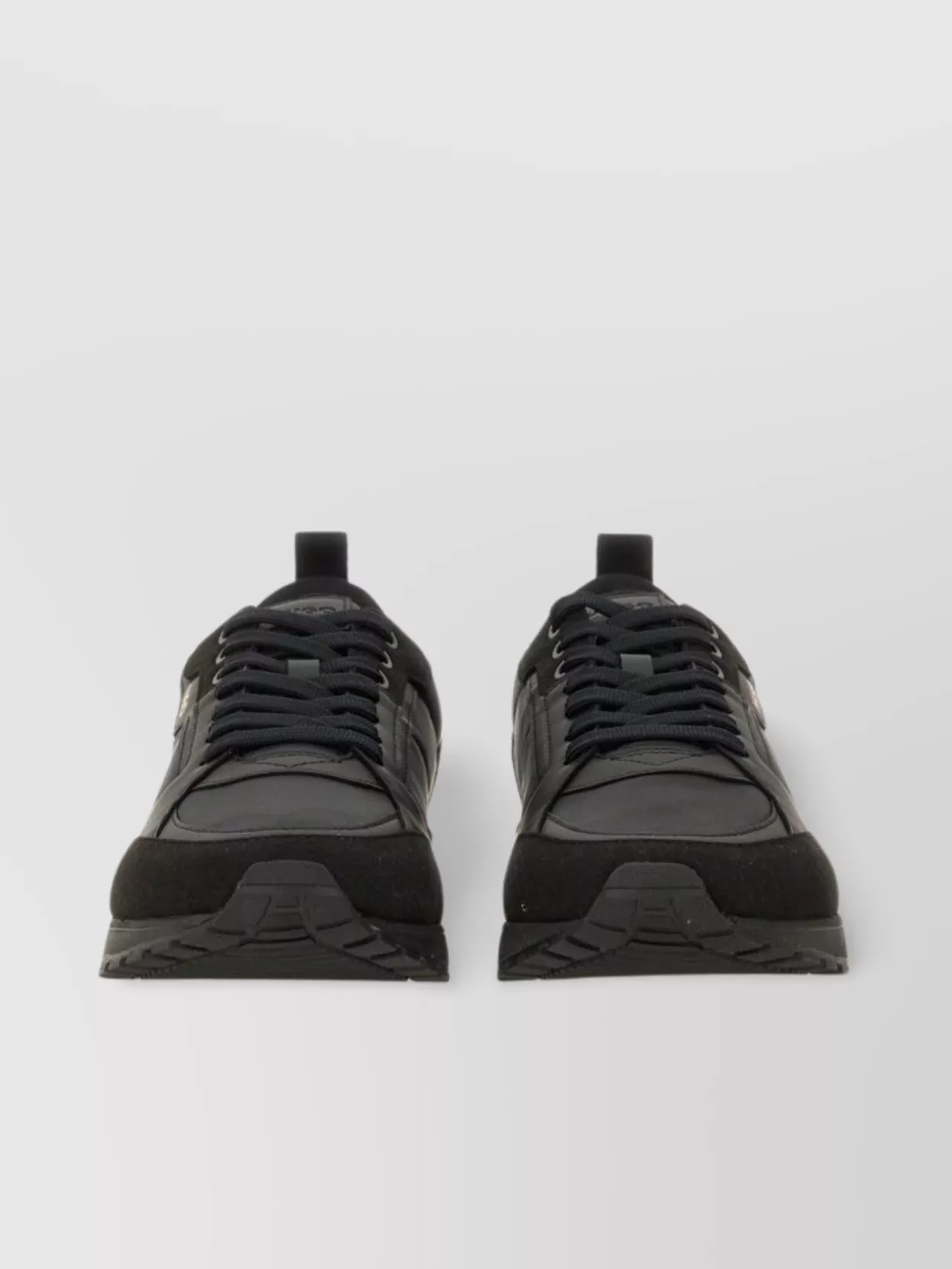 Hugo Boss Sneakers With Pull Tab And Round Toe