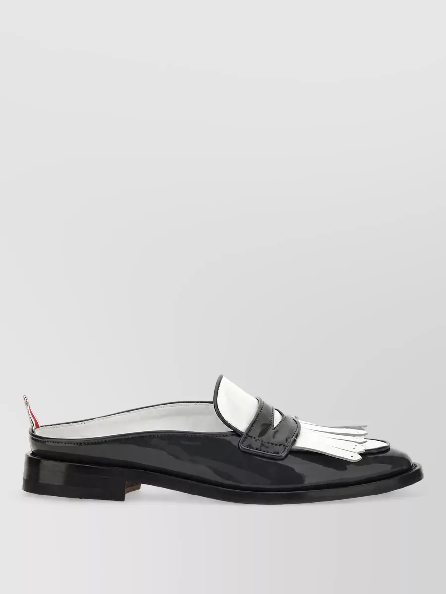 Thom Browne Cotton Penny Loafers