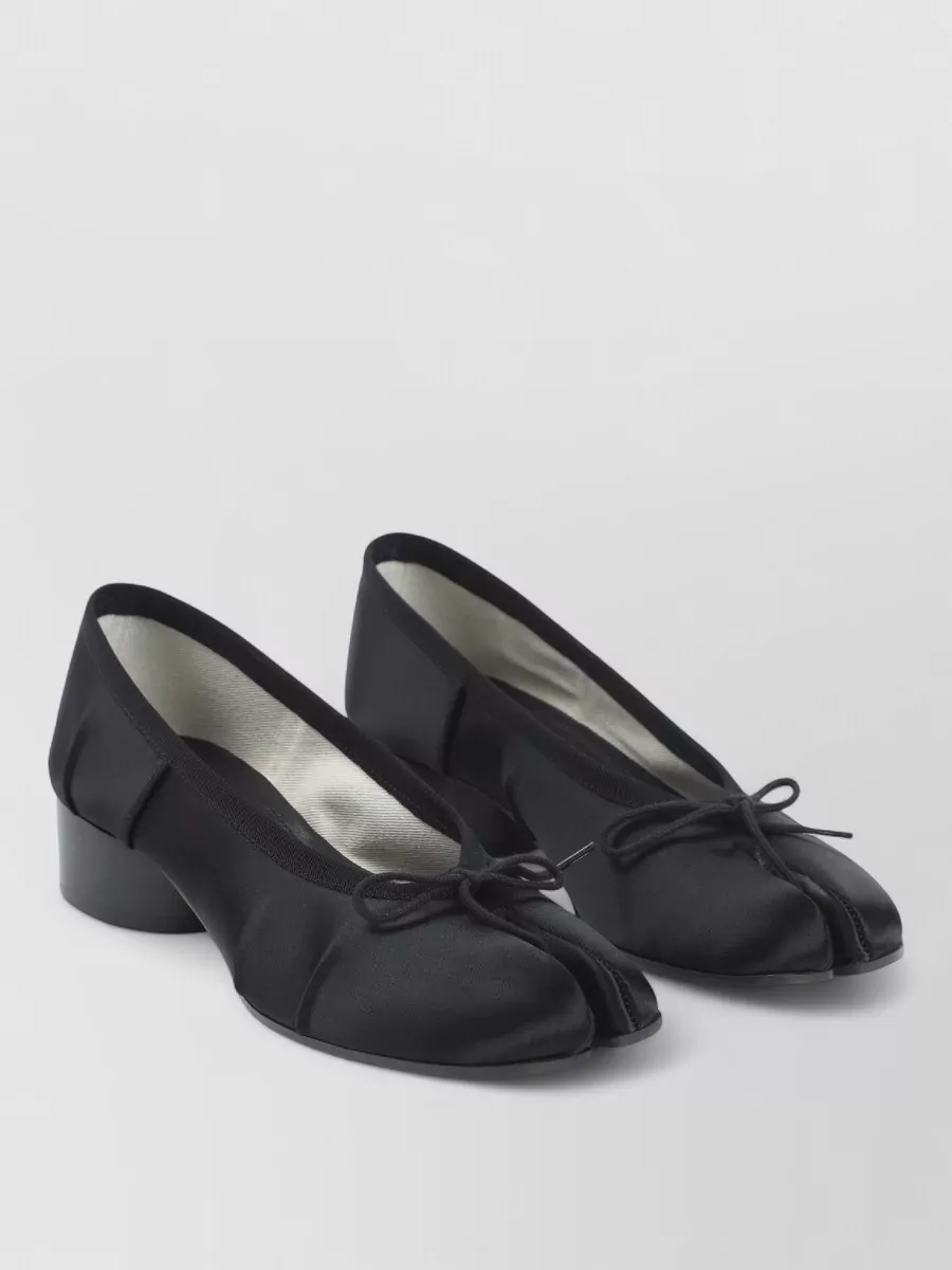 Maison Margiela Tabi Satin Ballet Pumps