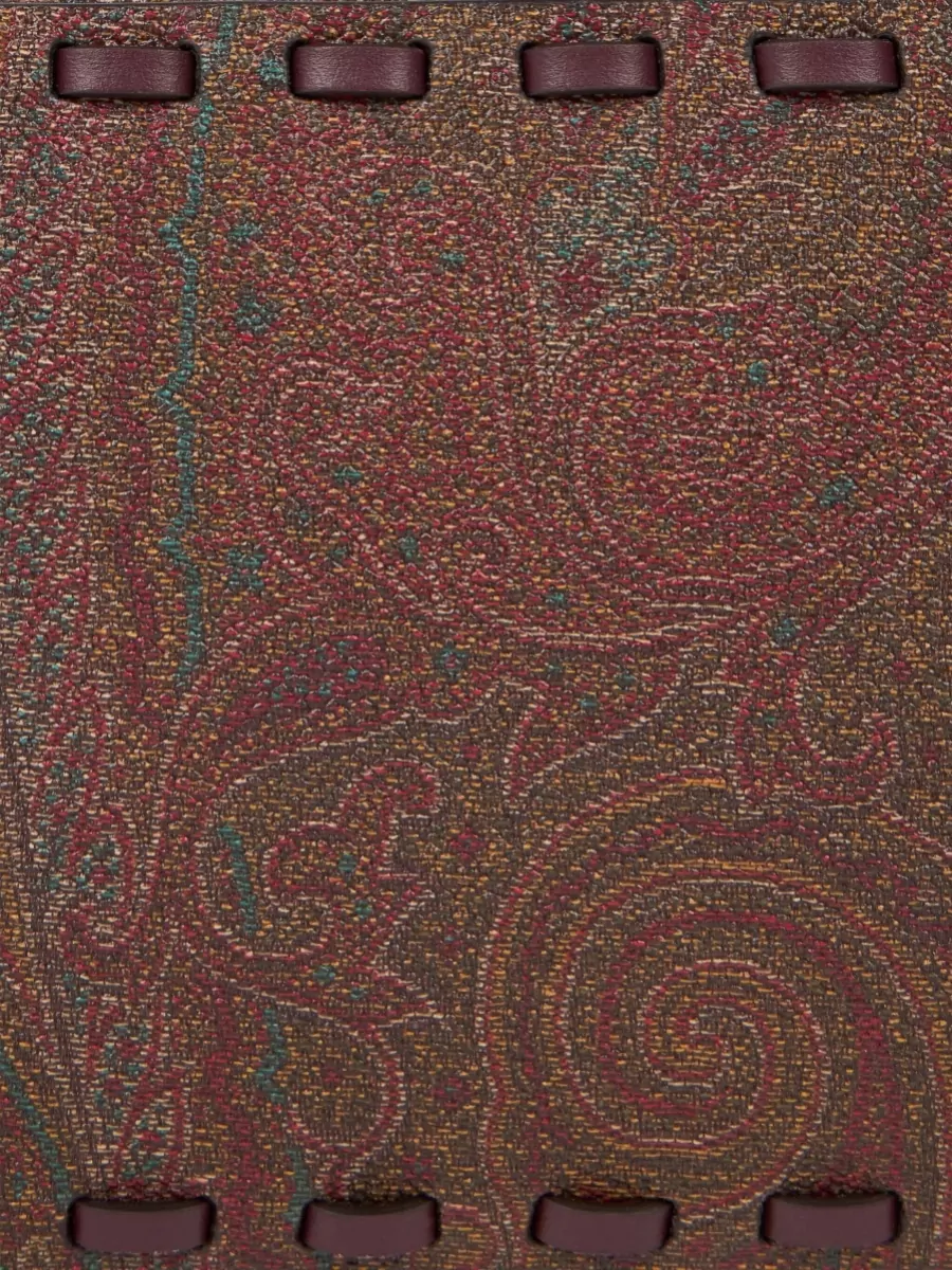 Etro Shoulder Bag Arnica Paisley Threading Strap