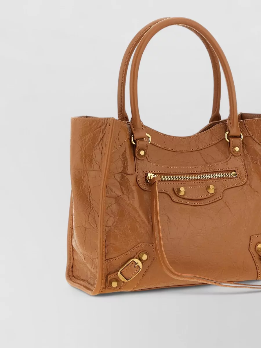 Balenciaga Le City Mini Leather Tote Bag