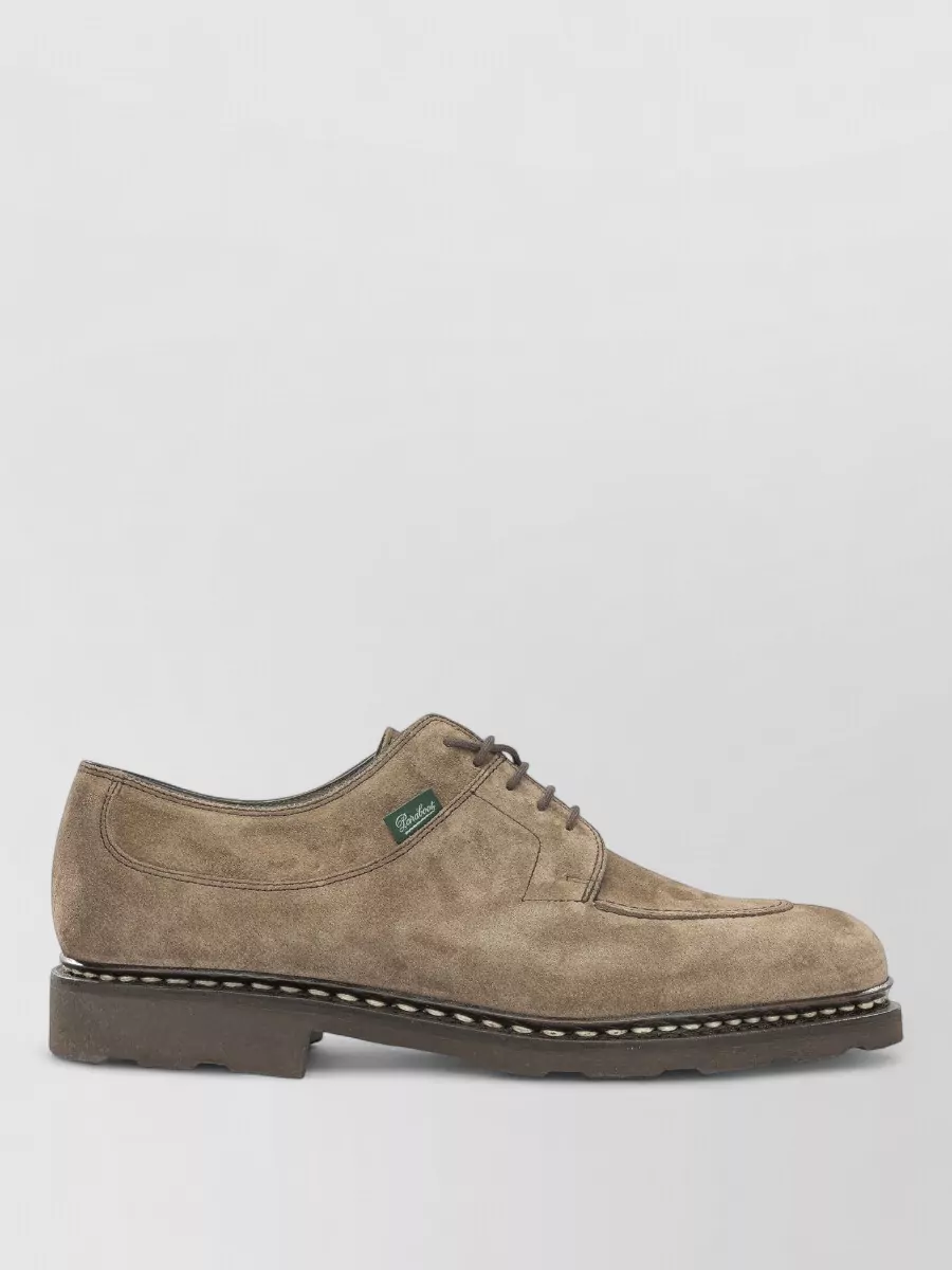 Paraboot calf leather derby shoes