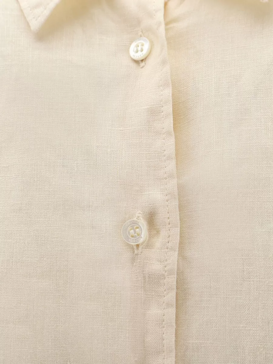 Aspesi Linen Long-Sleeve Shirt