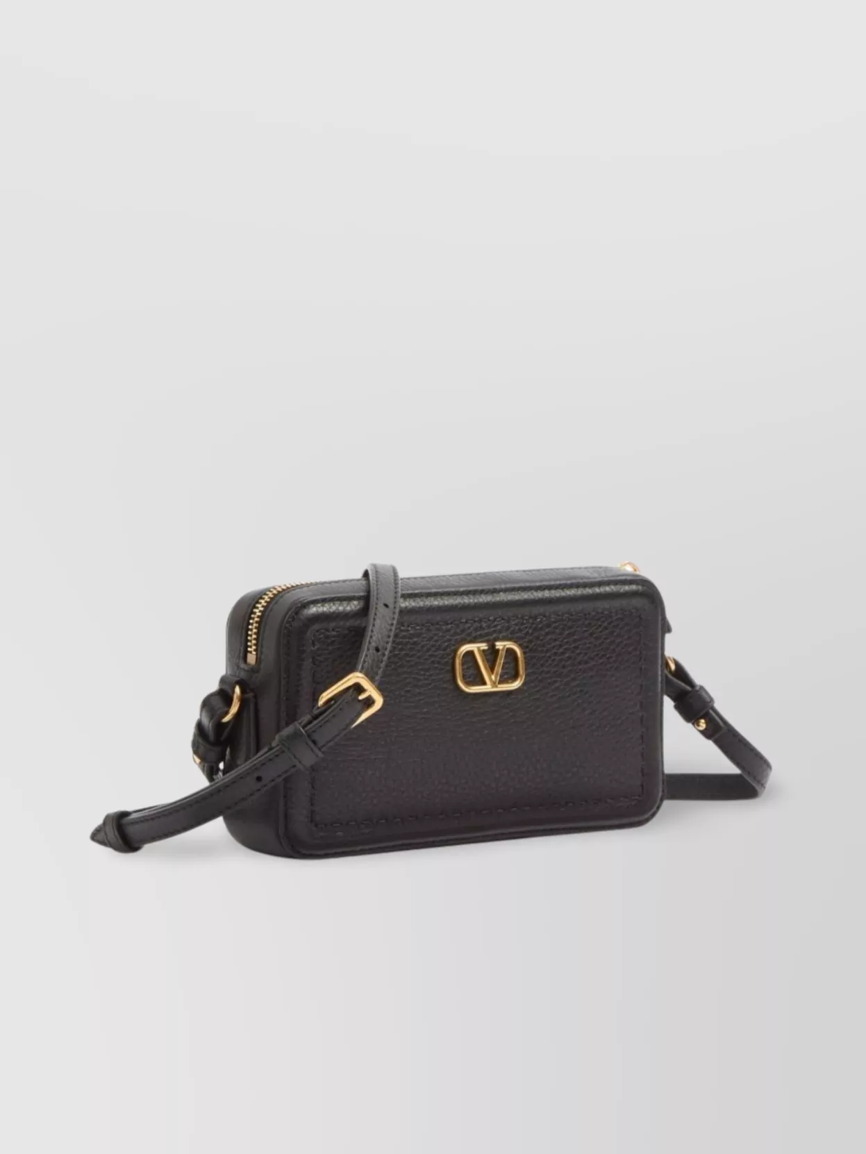 Valentino Garavani Leather Shoulder Bag Adjustable Strap