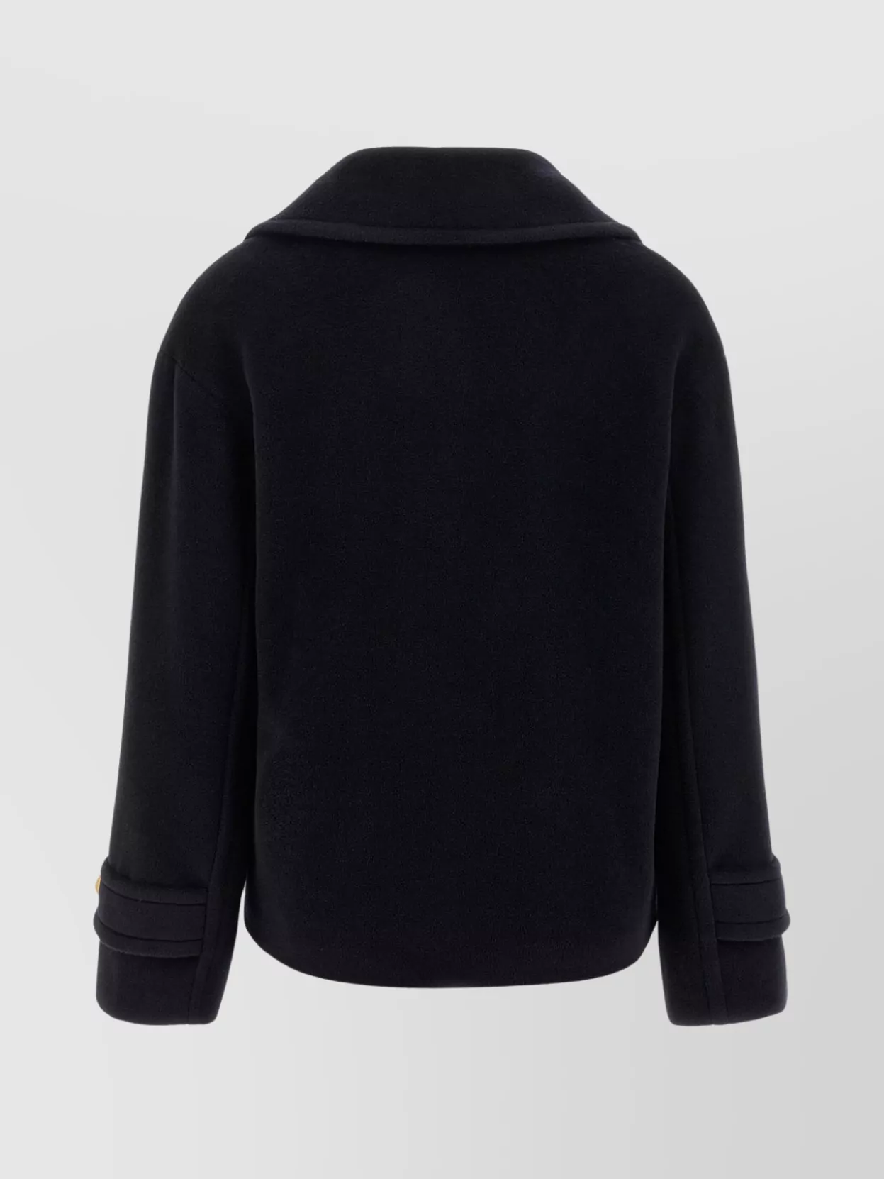 Tagliatore Double-breasted Coat Flap Pockets In Black