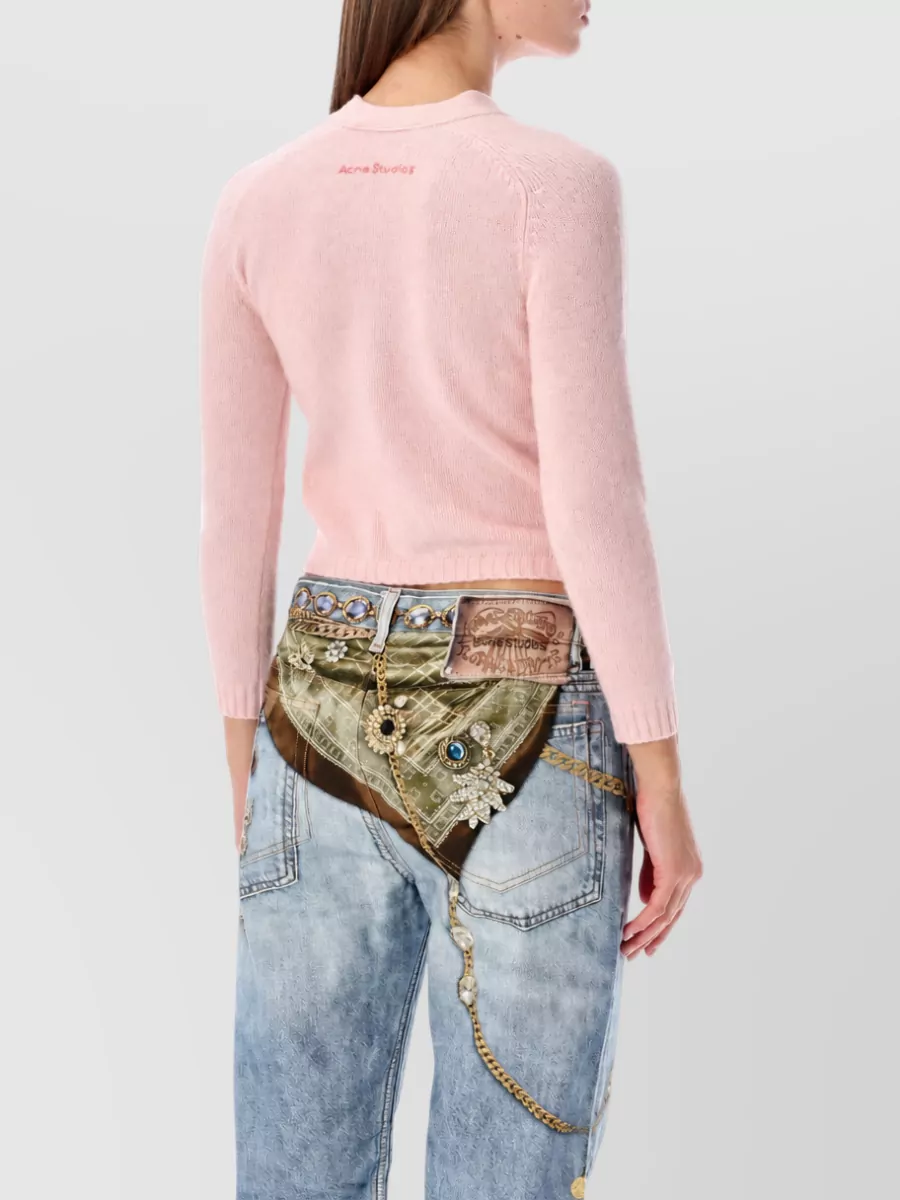 Acne Studios Cashmere V-Neck Cardigan