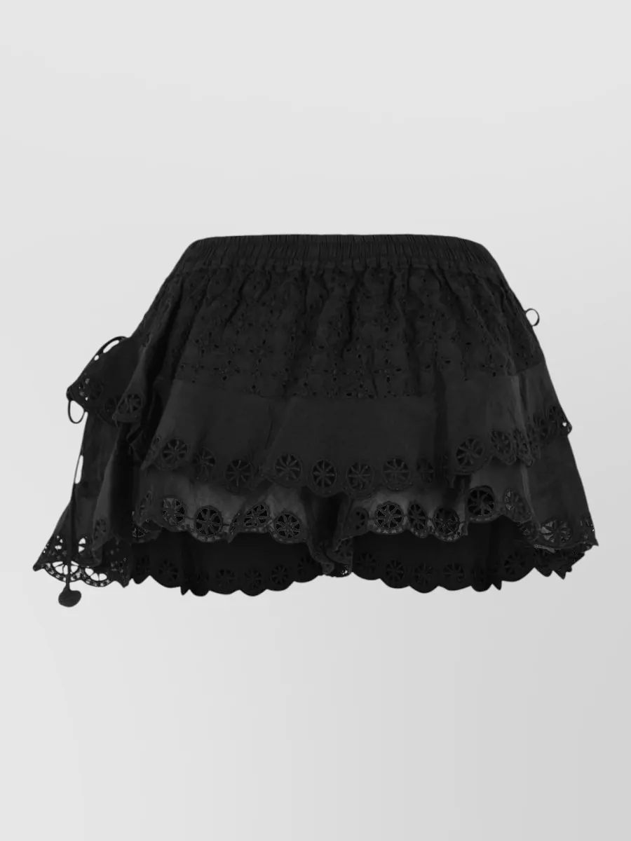 Isabel Marant Broderie Anglaise Mini Shorts