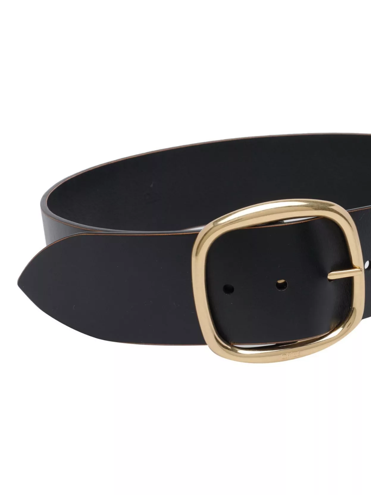 Chloé Adjustable Belt Gold Buckle