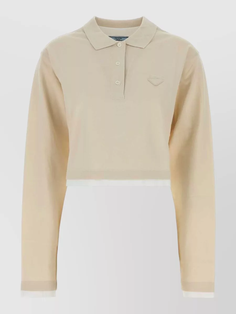Prada cotton polo shirt