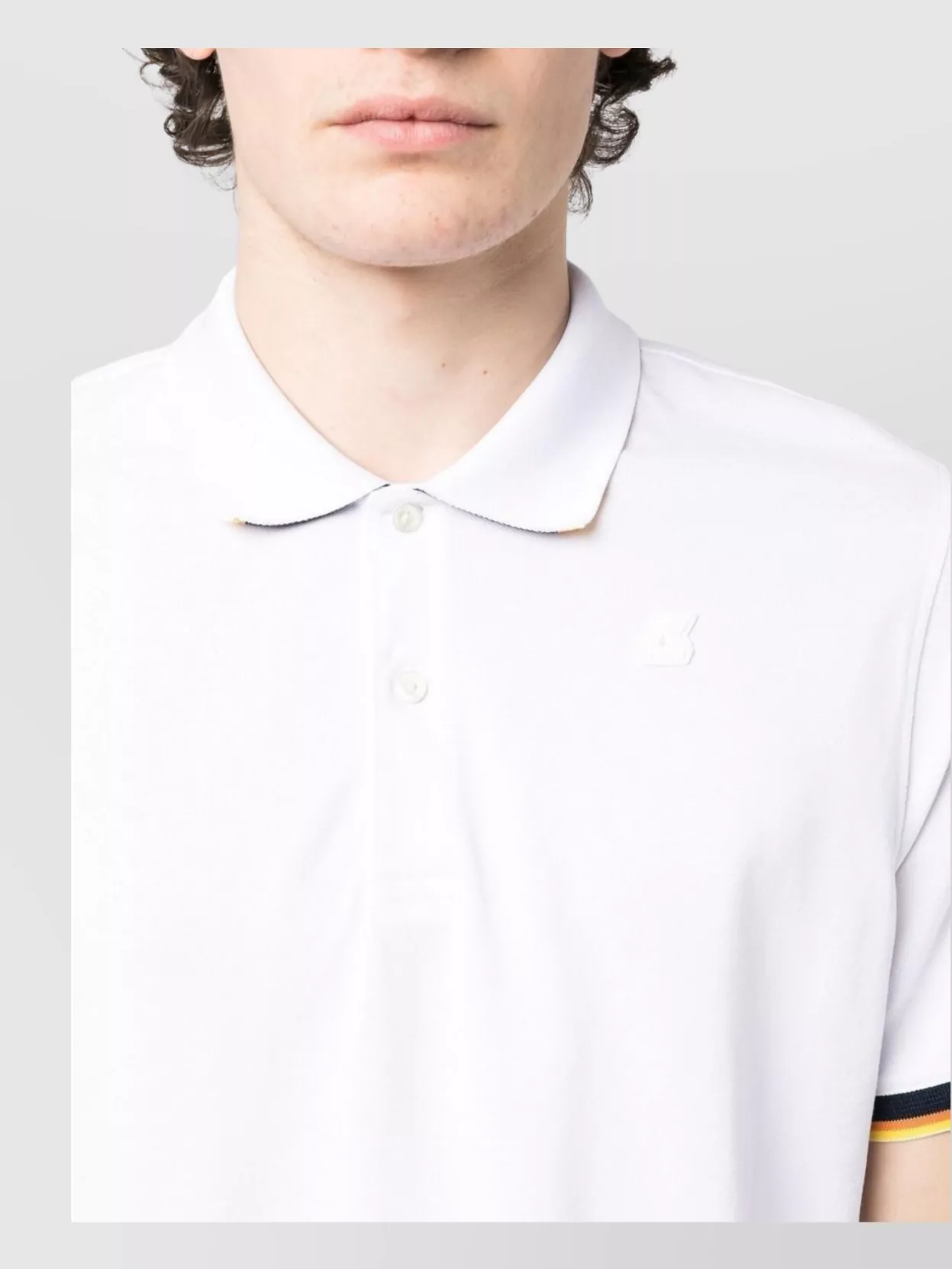 K-Way Vincent Polo Ribbed Cuffs