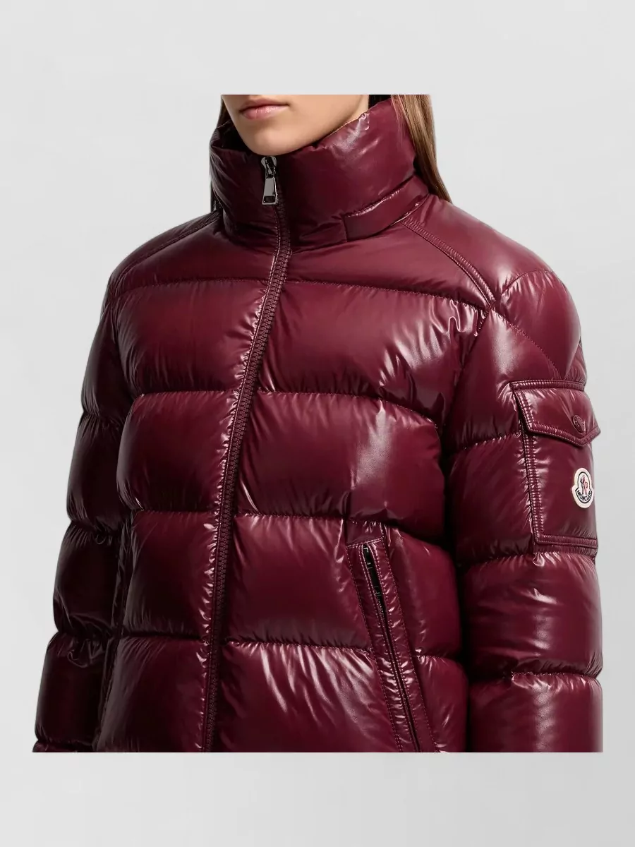 Moncler Down Hooded Short Puffer Jacket