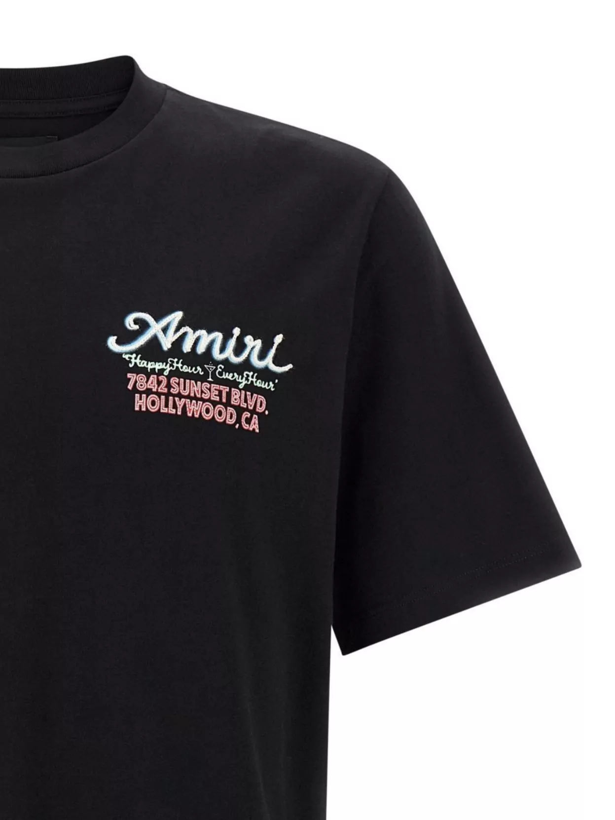 Amiri Neon Lights Graphic Print T-Shirt