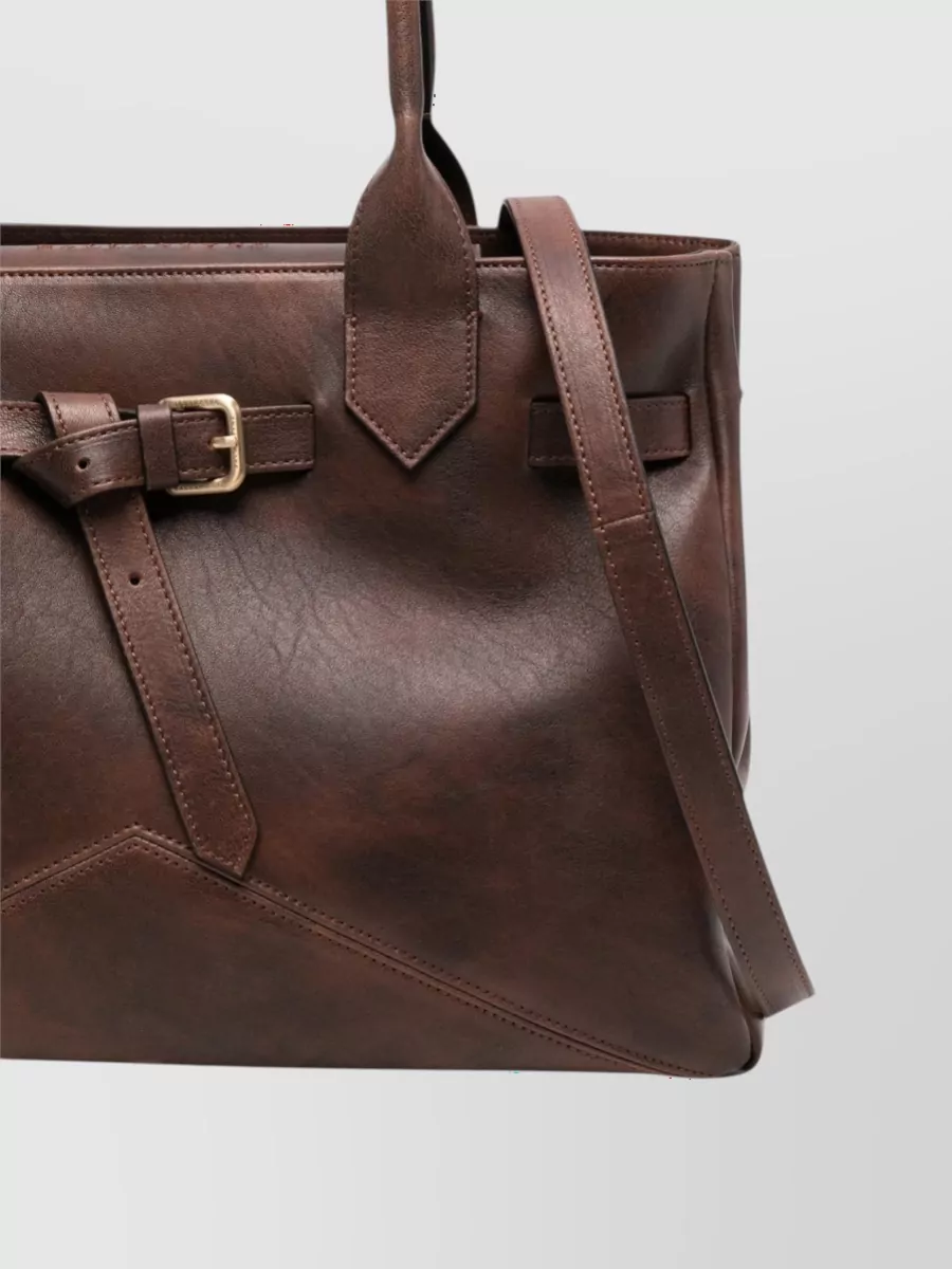 Ballantyne Calf Leather Tote Bag