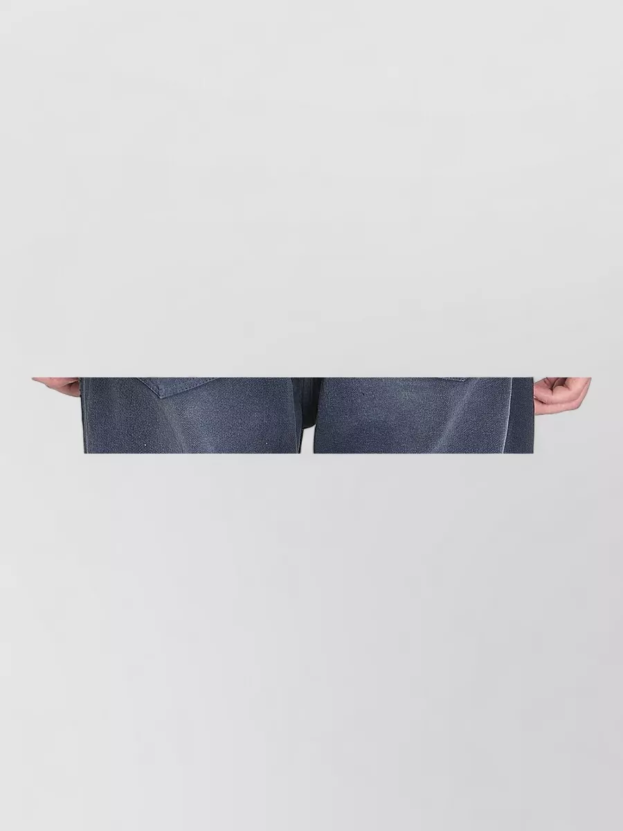 Balenciaga Logo Back Cotton Jersey Crewneck T-Shirt