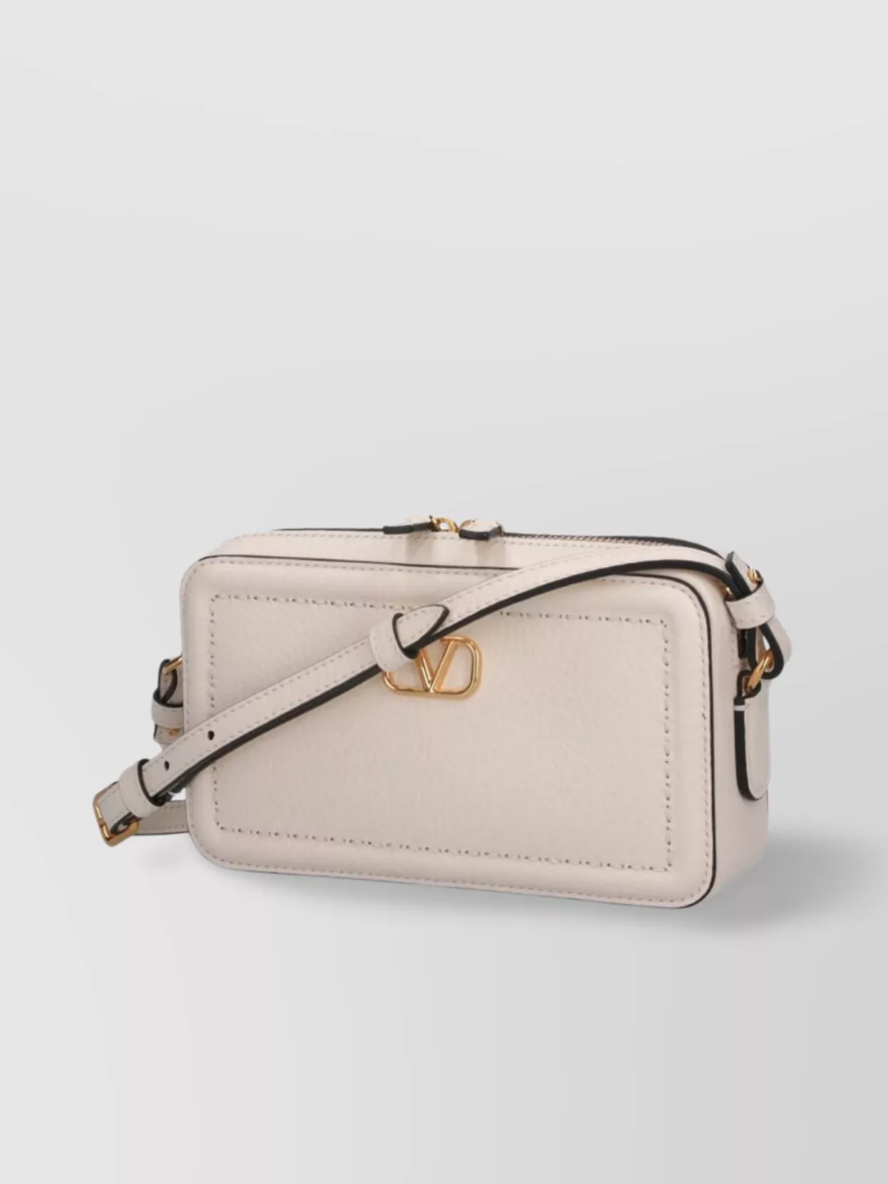 Valentino Garavani Cross-Body Bag With Adjustable Strap And Gold-Tone Hardware