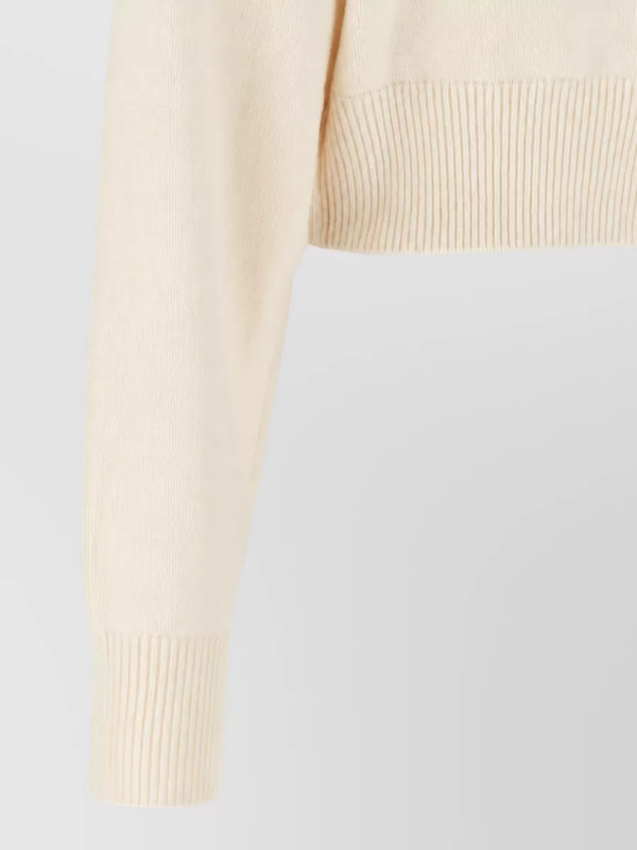 Coperni Cashmere Half-Zip Sweatshirt
