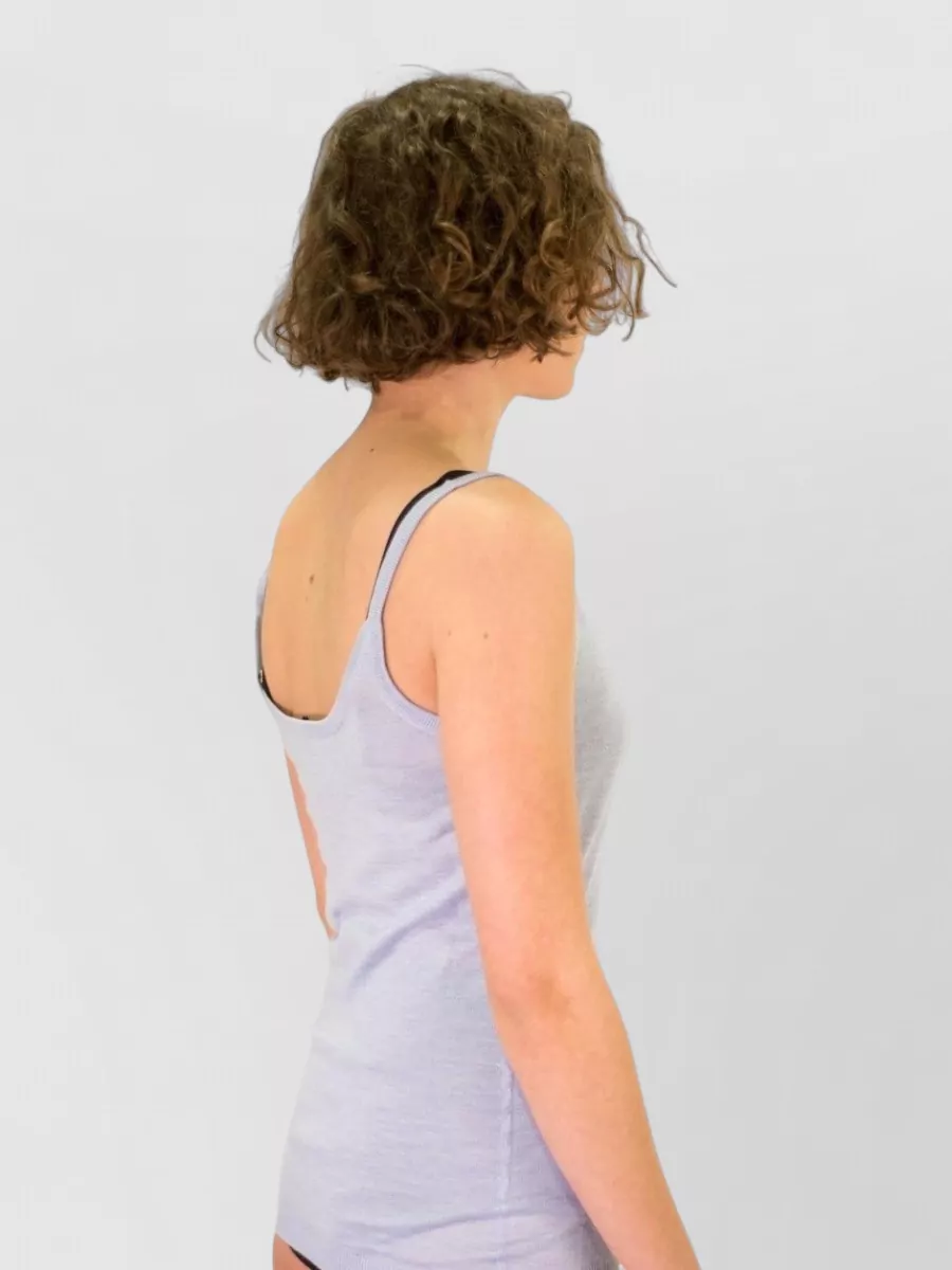 La Rose Cashmere Silk Tank Top