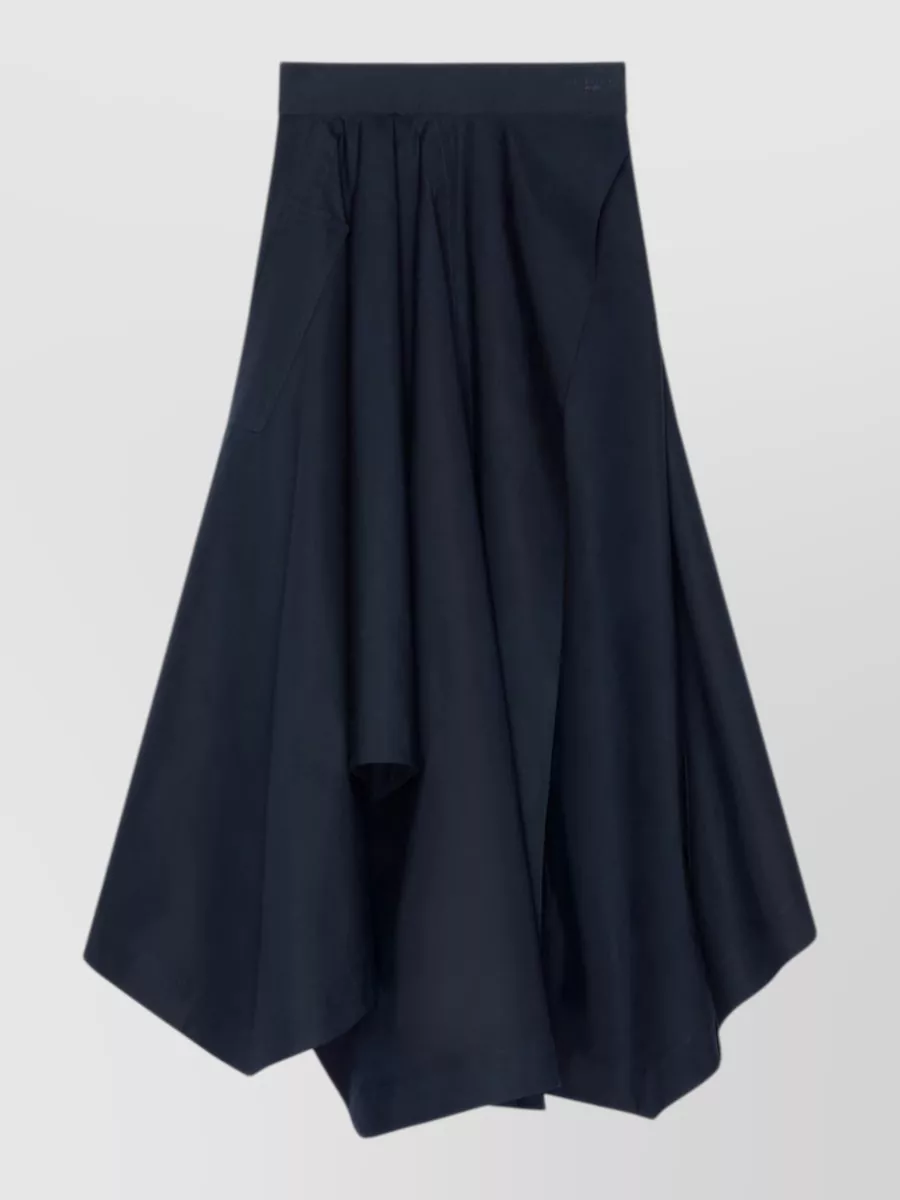 Givenchy Asymmetric Maxi Skirt