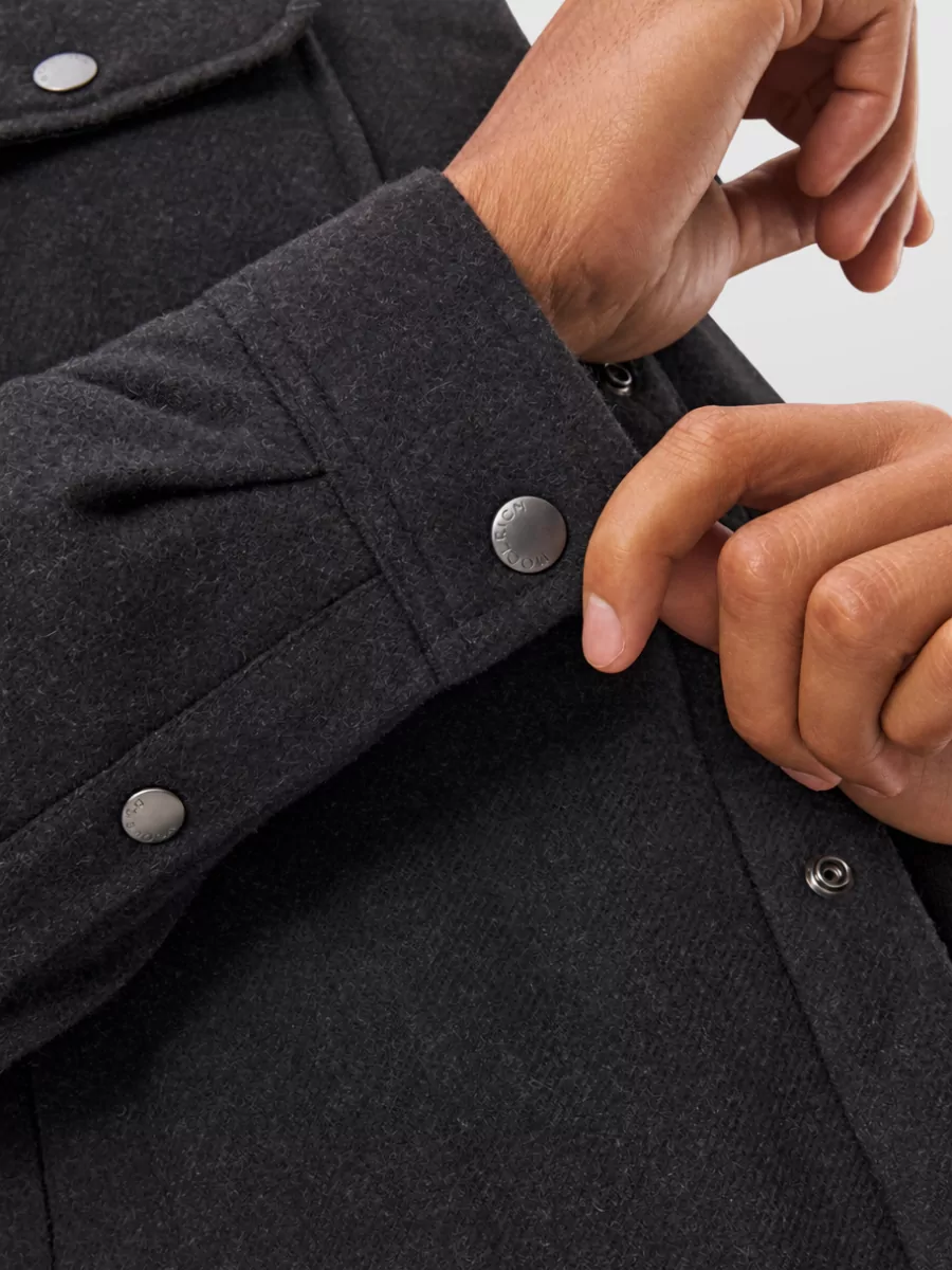 Woolrich Wool Single Breasted Coat