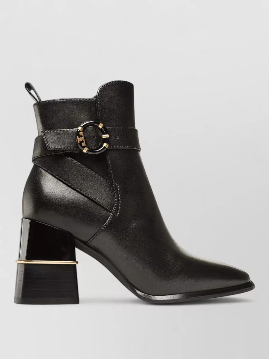 Tory Burch Leather Ankle Boots