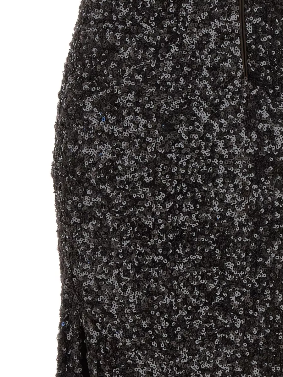 Rotate Birger Christensen Sequin Maxi Dress