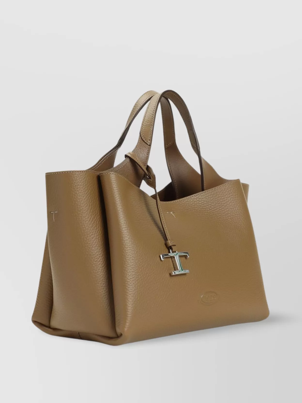 Tod's Apa Grained Leather Shoulder Bag