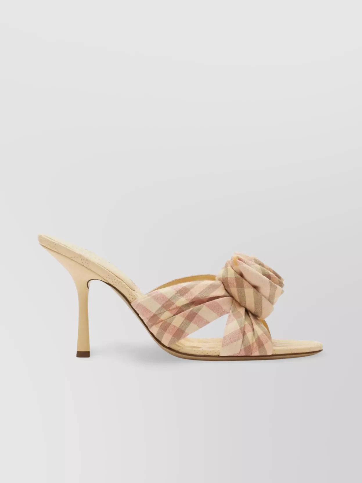 Burberry Draped Detailing Stiletto Sandals