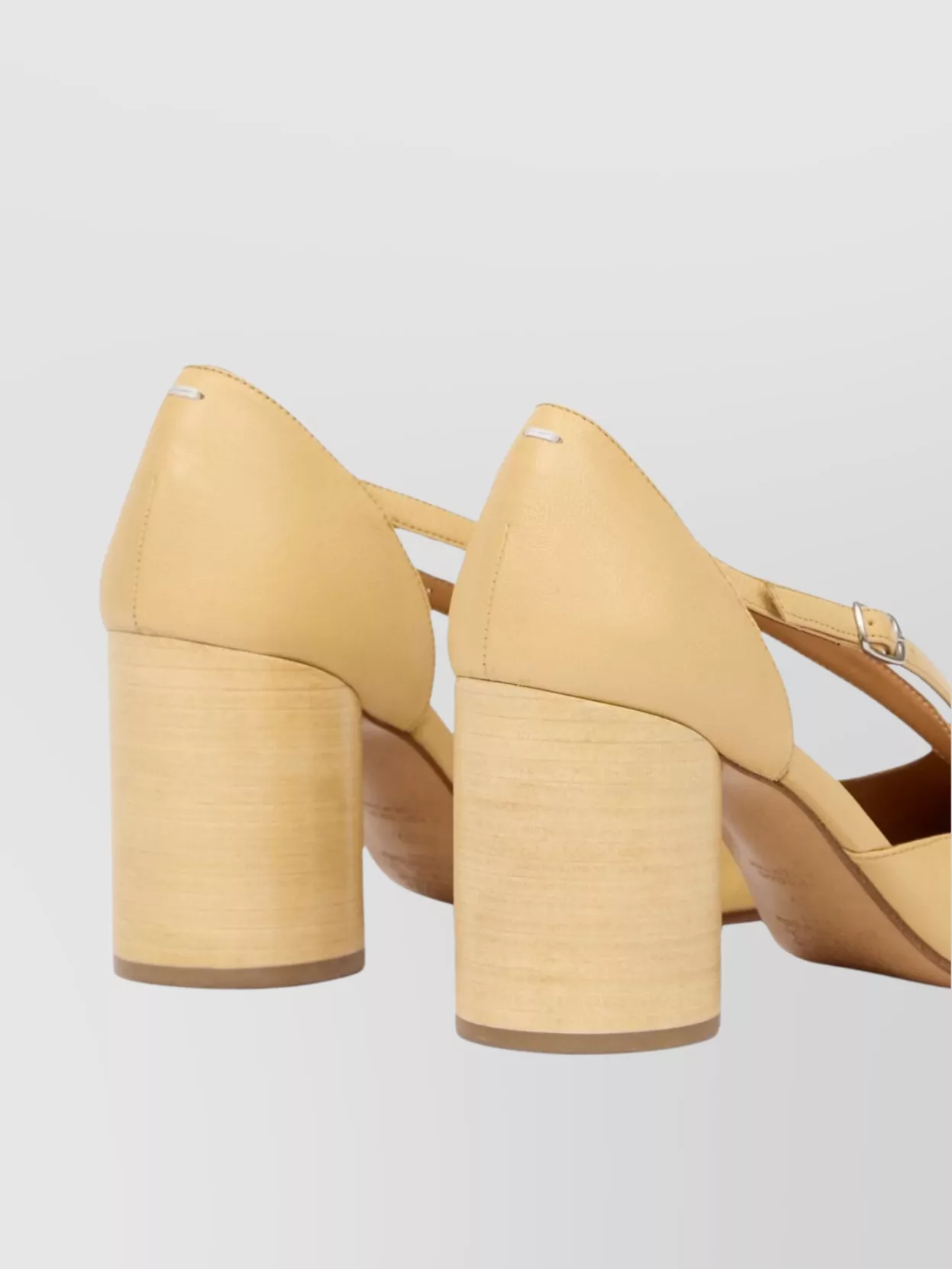 Maison Margiela Block Heel Strappy Tabi Toe Pumps
