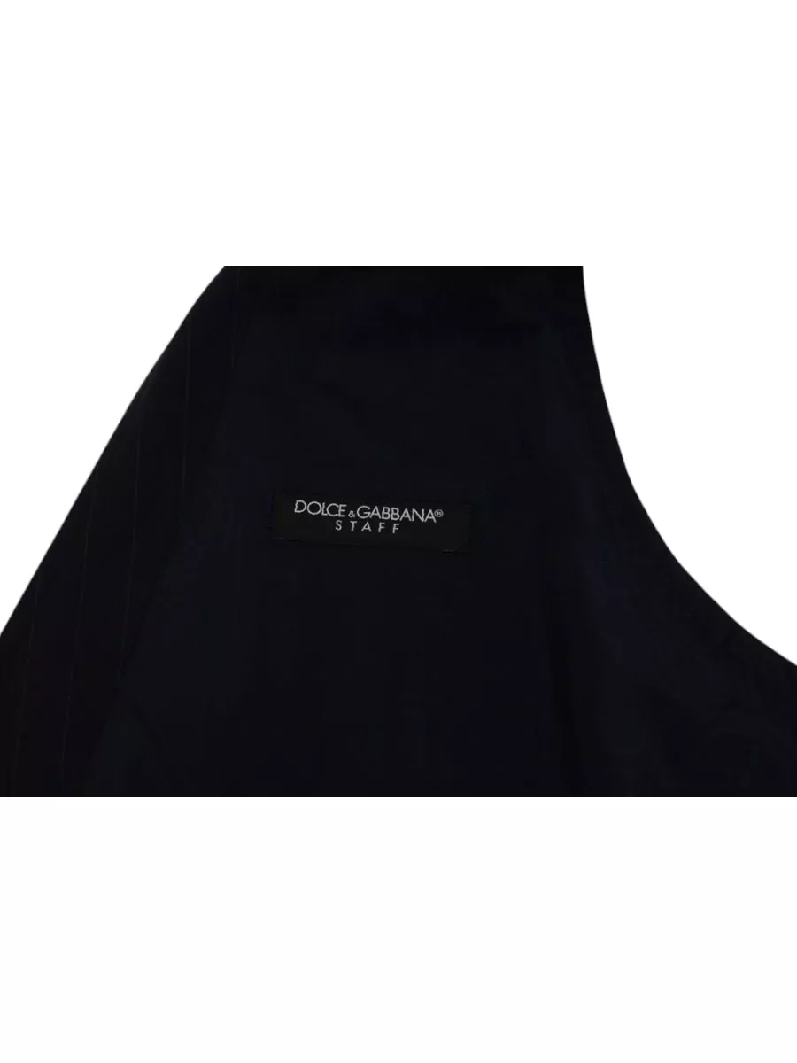 Dolce&Gabbana Pinstripe Wool Waistcoat