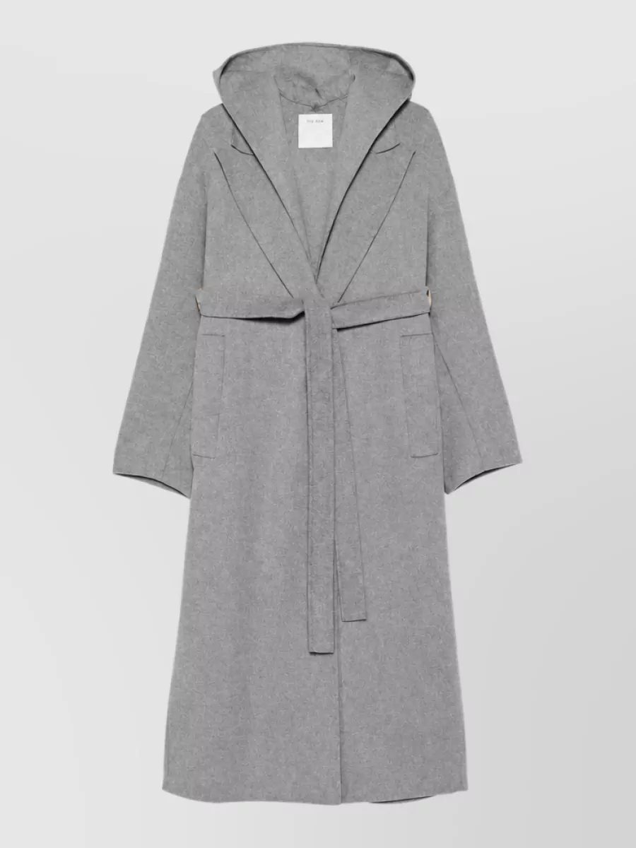 Sportmax Virgin wool belted fitted jacket