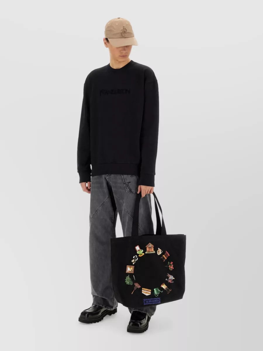 Jw Anderson Cotton Logo Sweatshirt