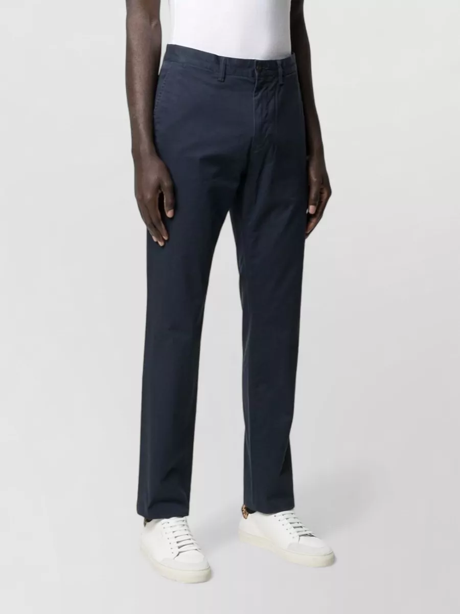 Polo Ralph Lauren Cotton Straight-Leg Tailored Trousers