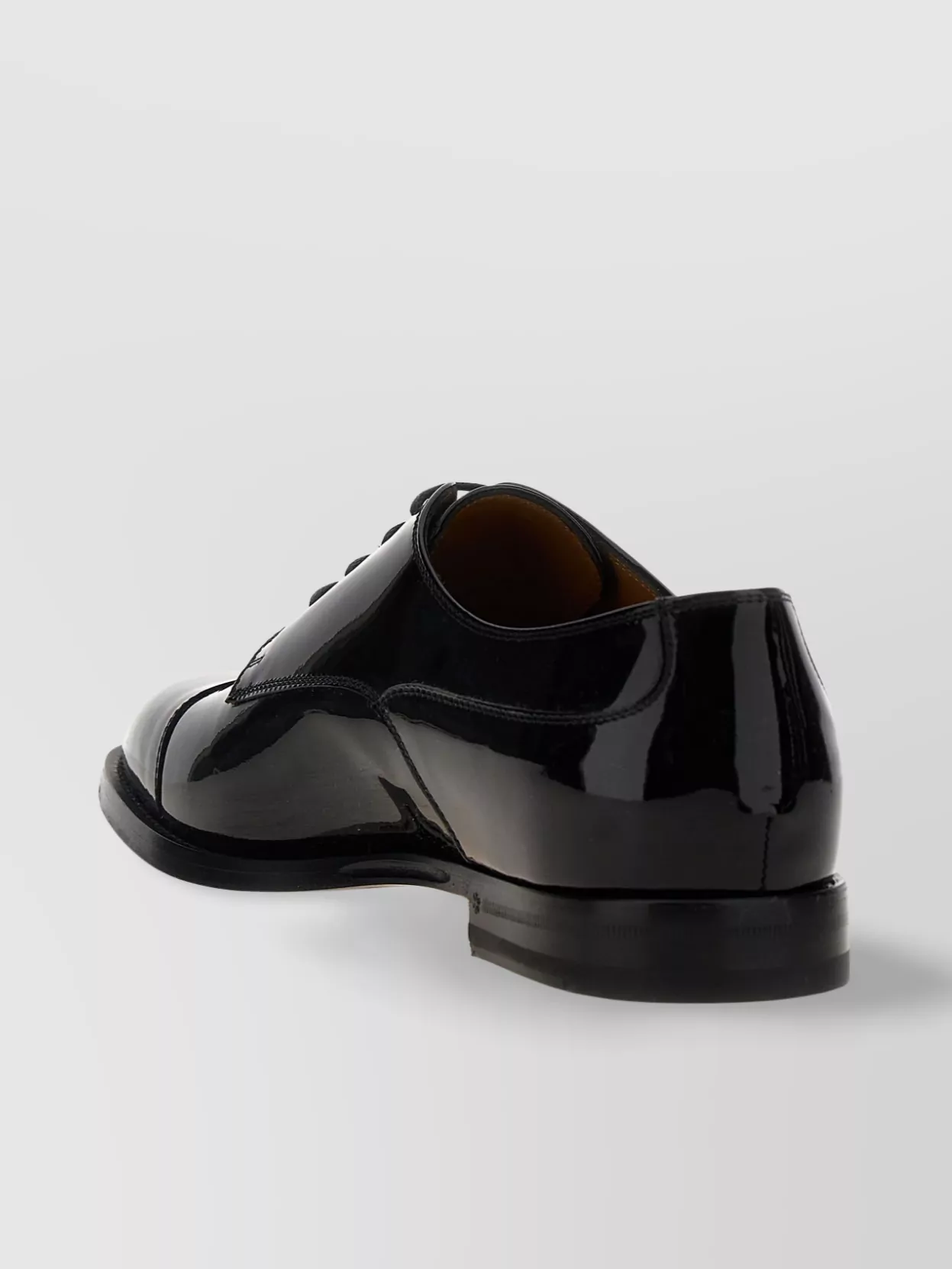 Gucci Lace-Up Shoes In Patent Leather