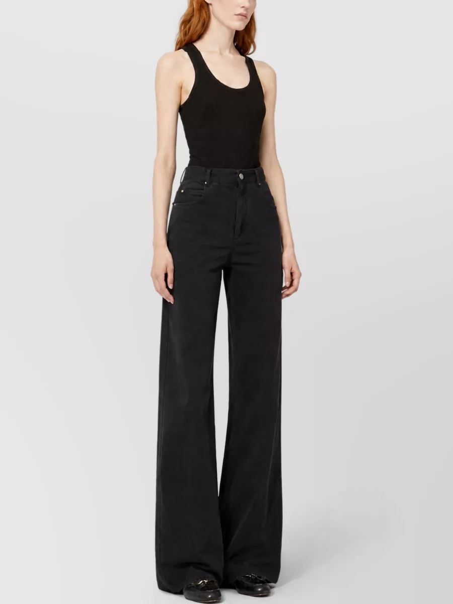 Isabel Marant Belvira Straight-Leg Jeans